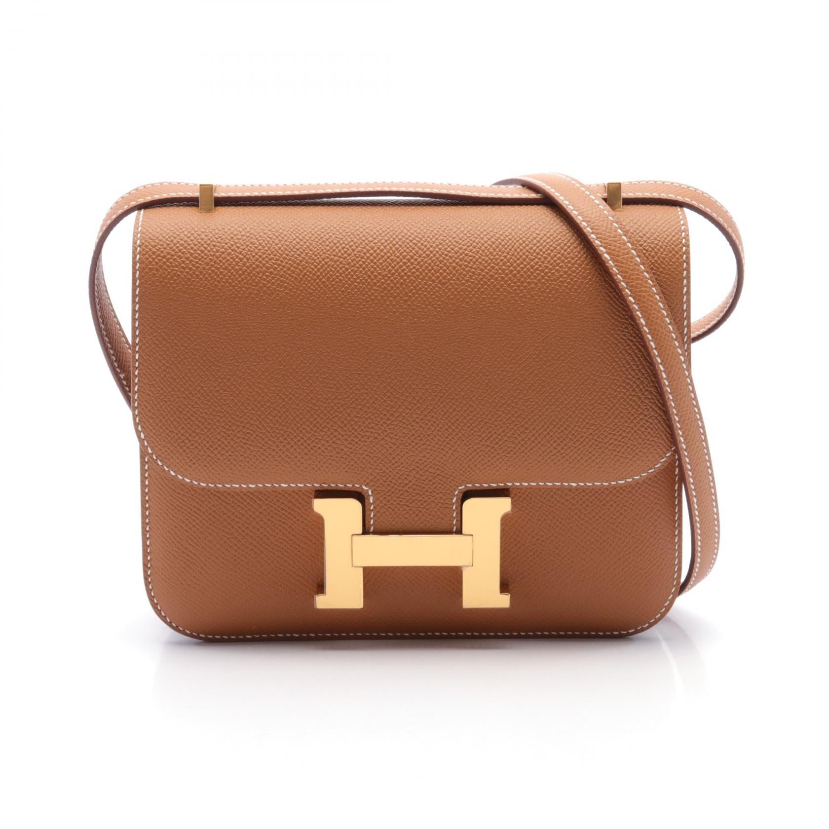 Hermes Constance 3 Mini Shoulder Bag Brown