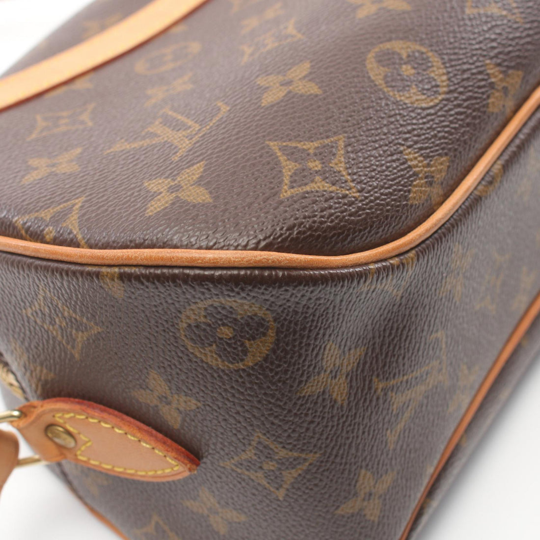 Louis Vuitton Monogram Shoulder Bag Brown