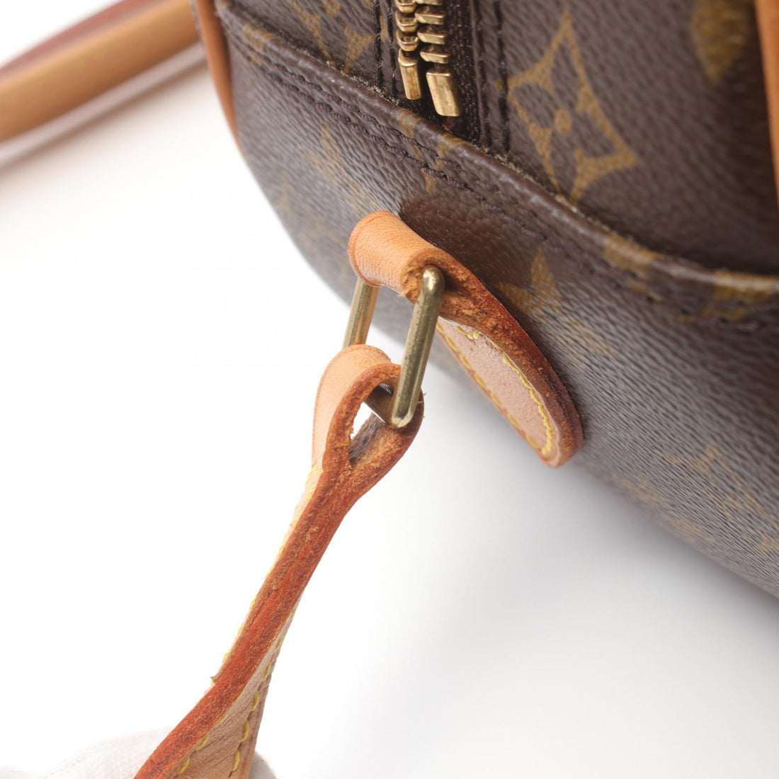 Louis Vuitton Monogram Shoulder Bag Brown