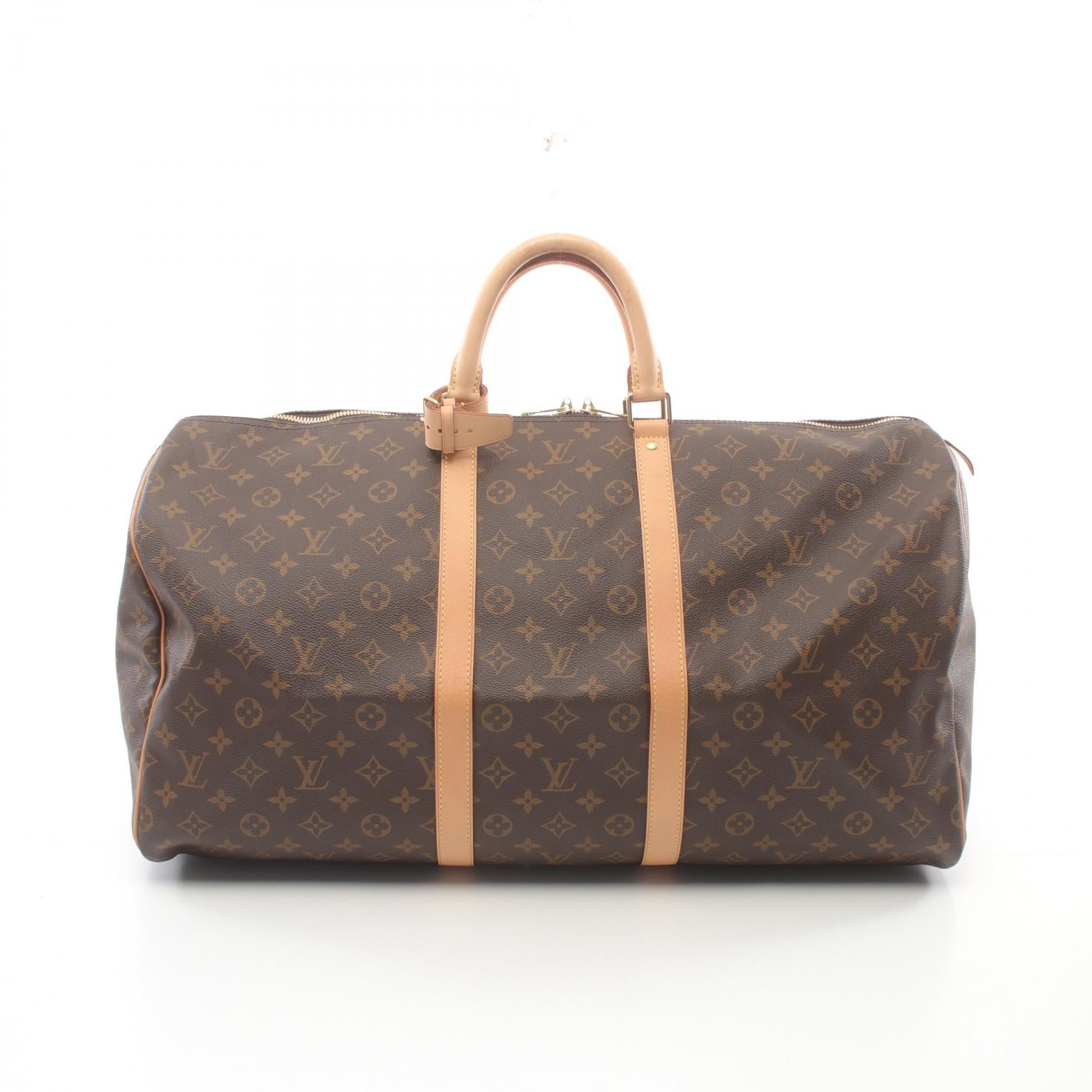 Louis Vuitton Keepall 55 Boston Bag Monogram