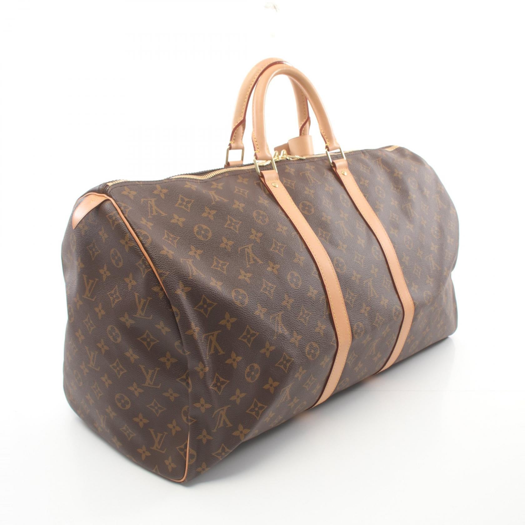 Louis Vuitton Keepall 55 Boston Bag Monogram