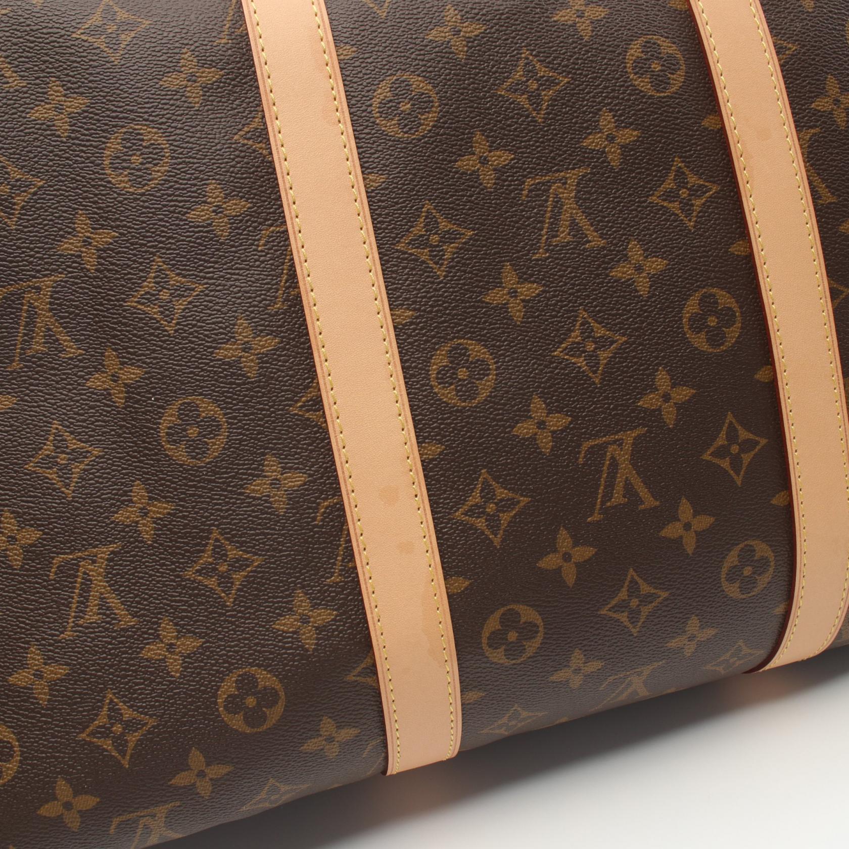 Louis Vuitton Keepall 55 Boston Bag Monogram