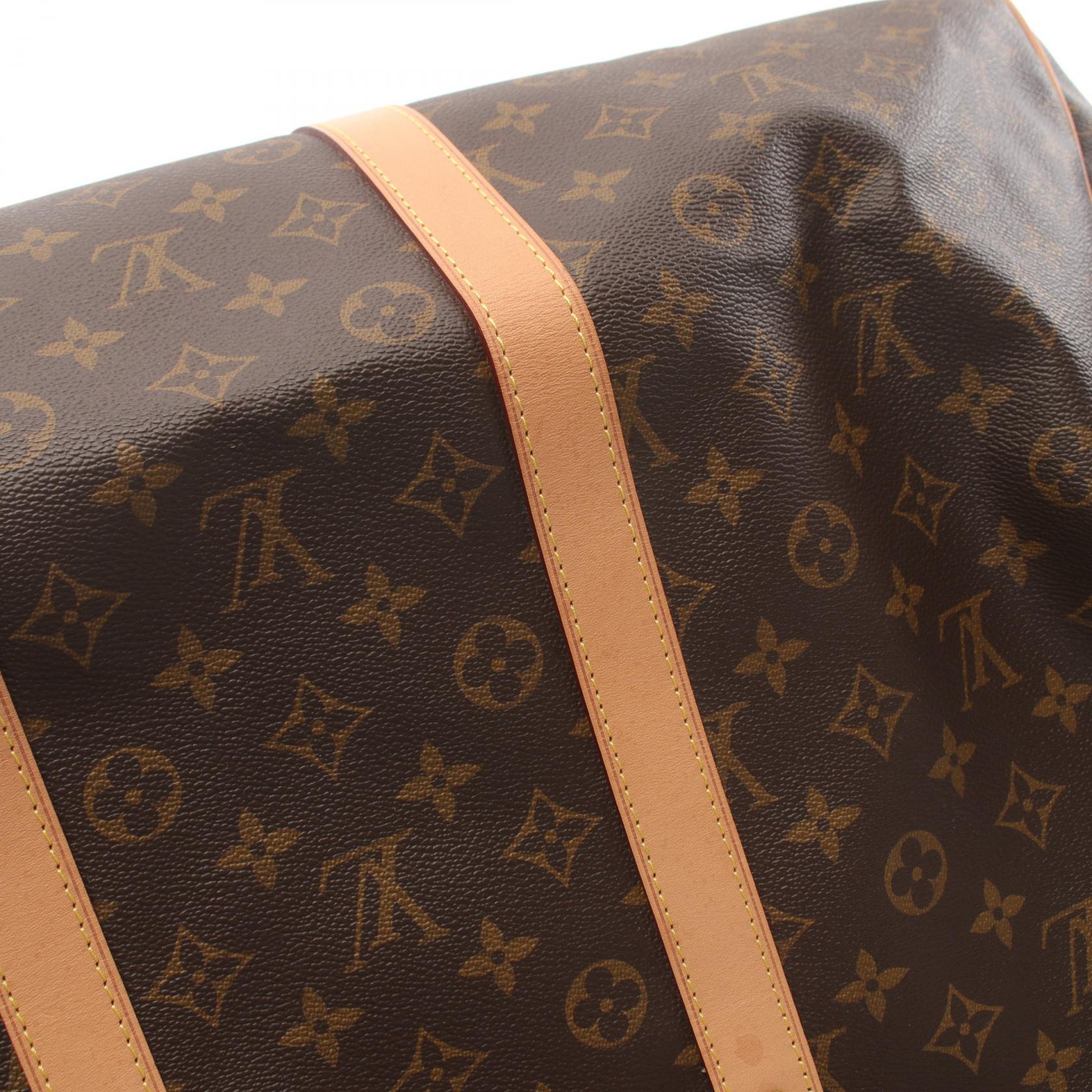 Louis Vuitton Keepall 55 Boston Bag Monogram