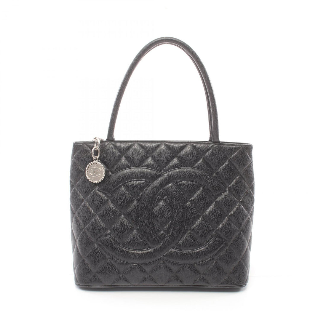 Chanel Caviar Skin Reissue Tote Bag Black