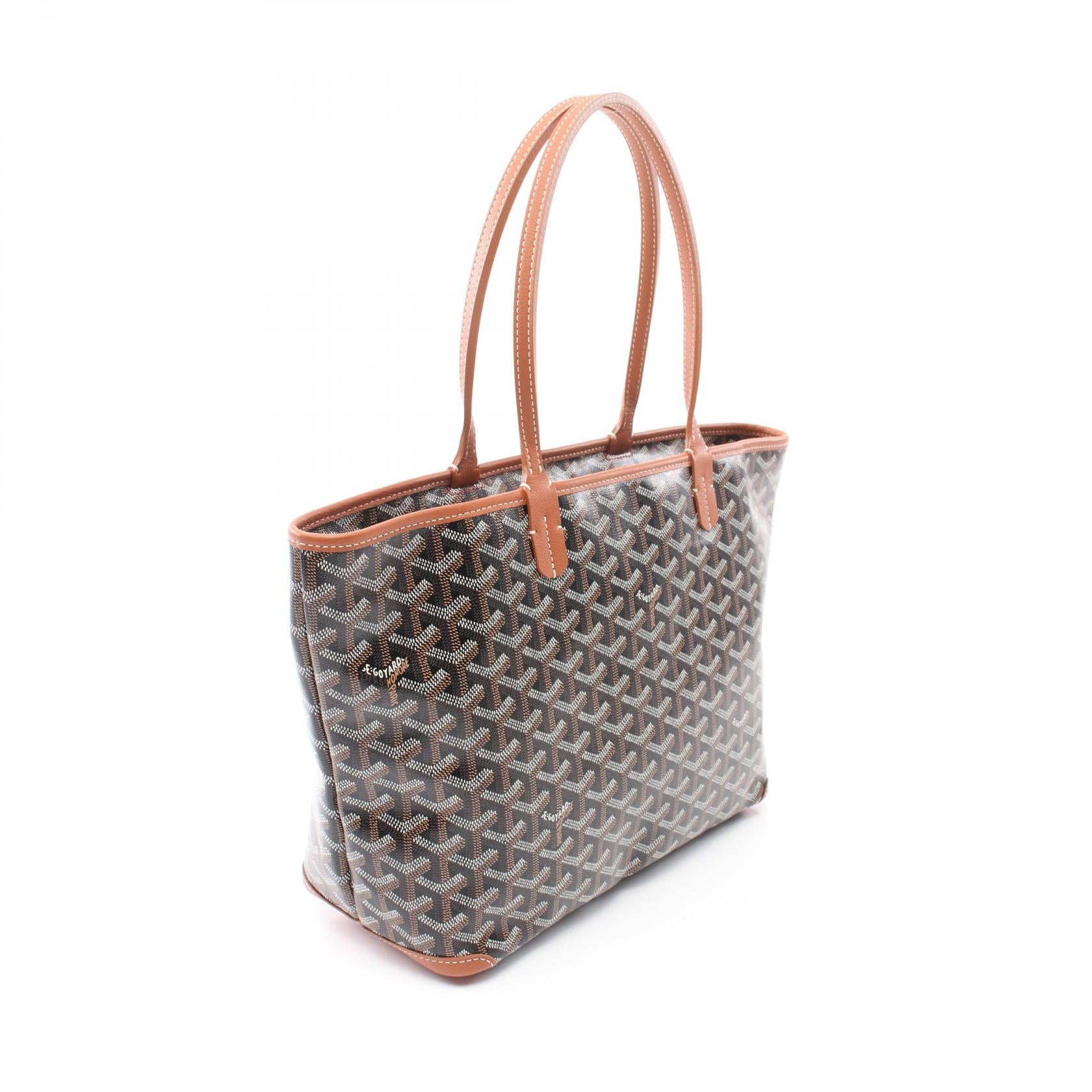 Goyard Artois PM Tote Bag PVC Canvas Leather