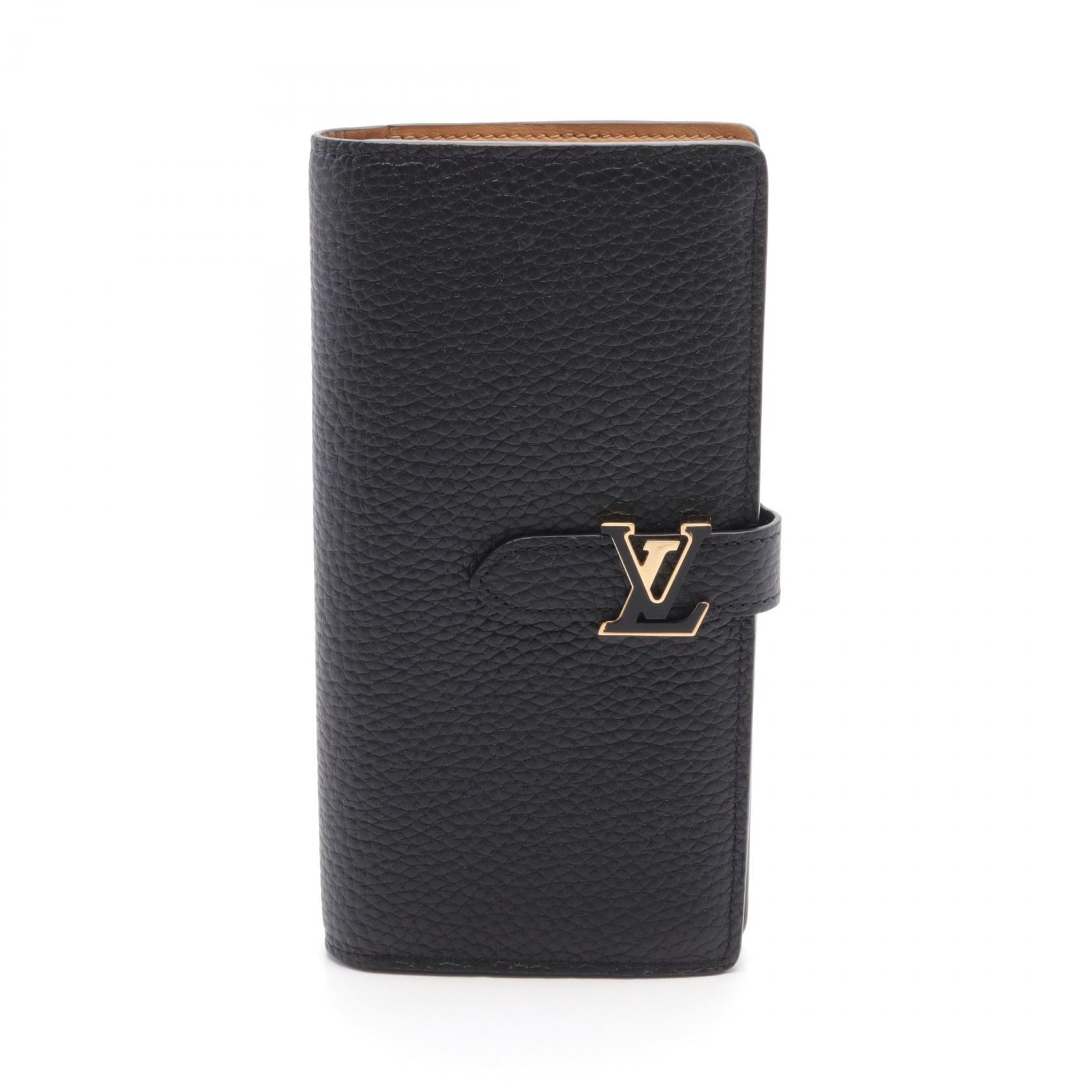 Louis Vuitton LV Vertical Wallet Noir M81330