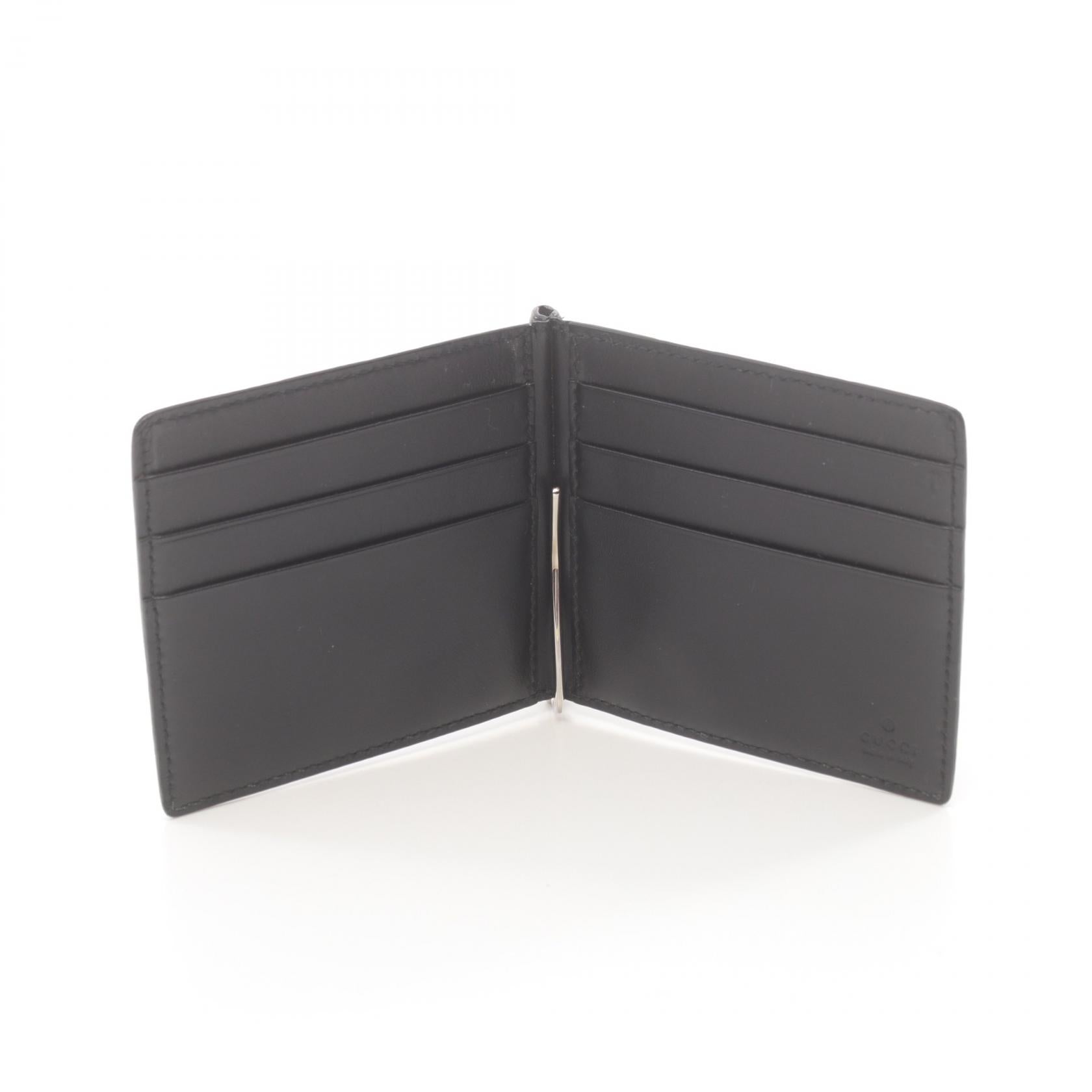 Gucci Leather Bifold Wallet Black