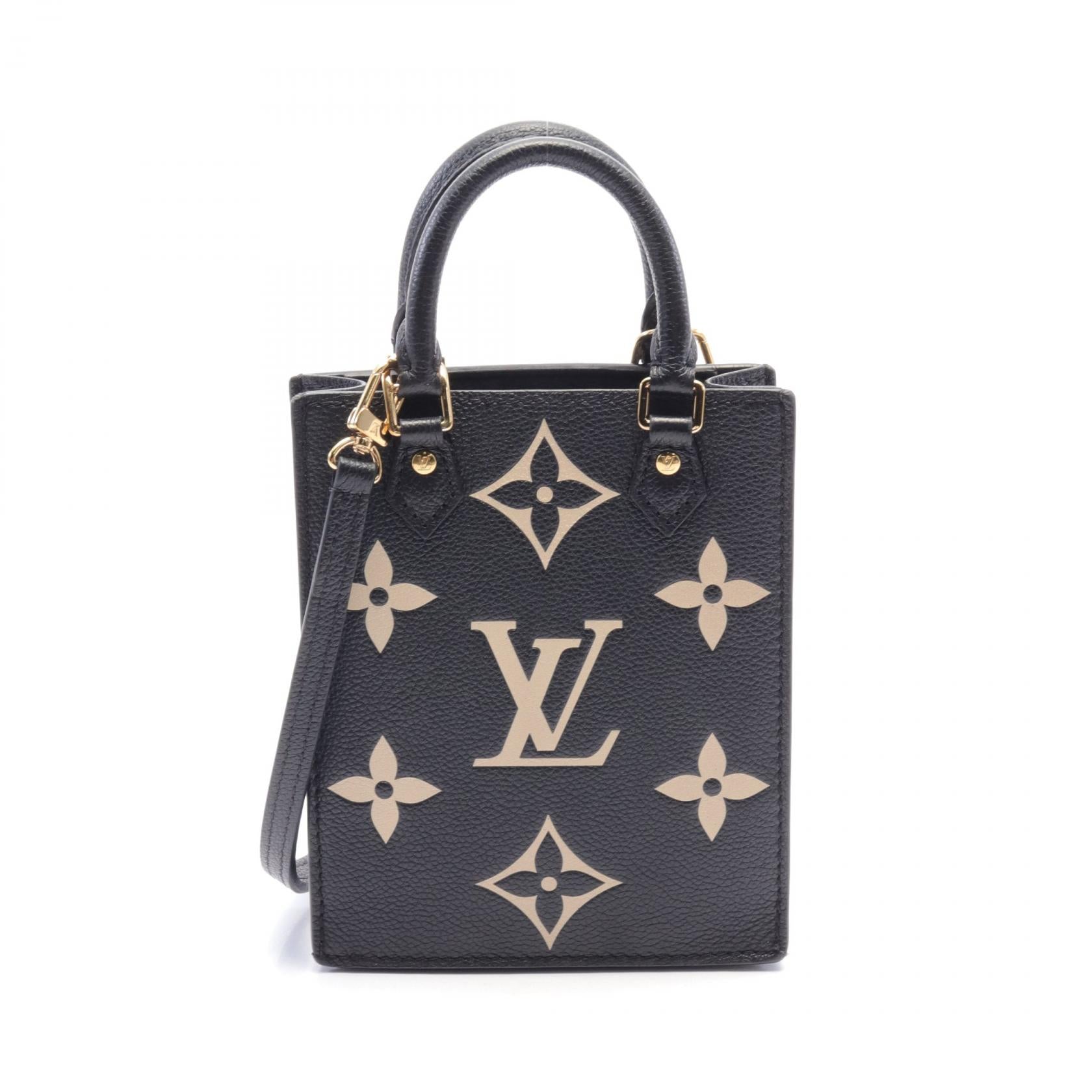 Louis Vuitton Monogram Empreinte Leather Handbag M57937