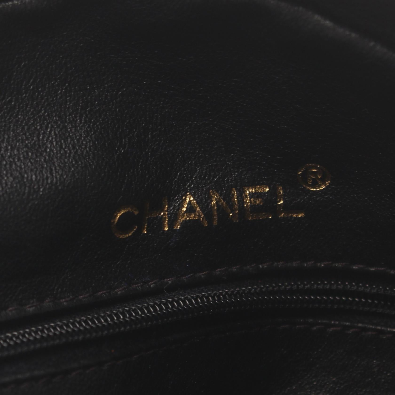 Chanel Lambskin Matelasse Shoulder Bag