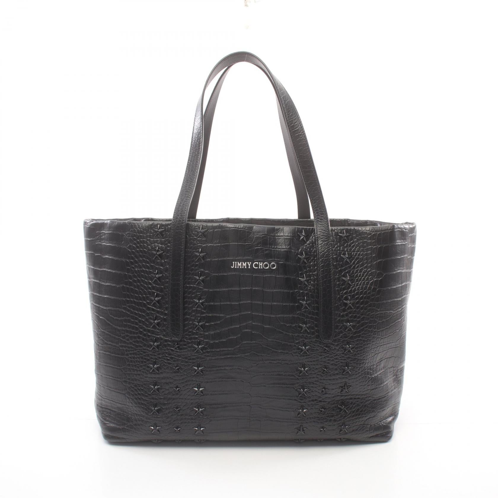 Jimmy Choo Leather Pimlico Tote Bag