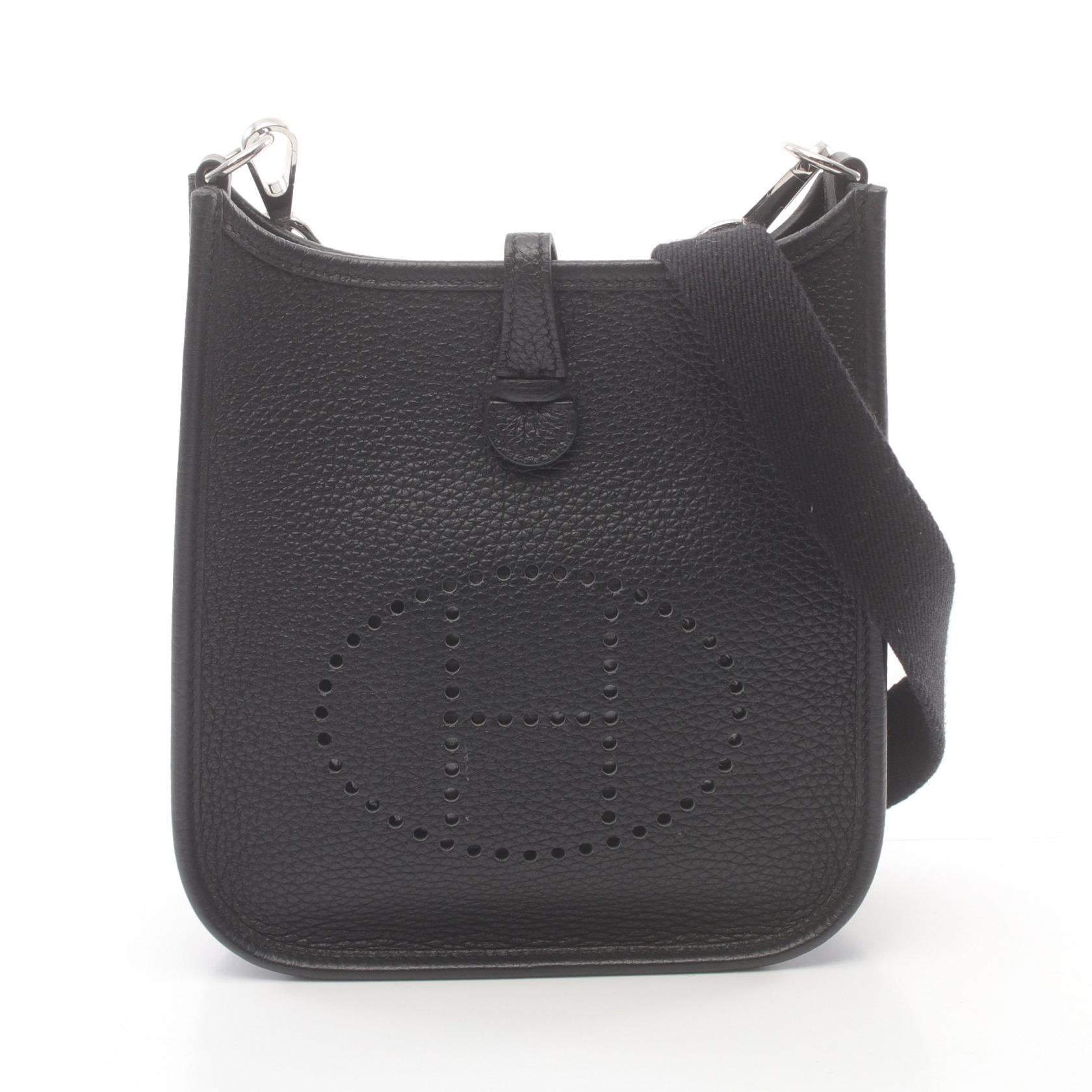 Hermes Evelyne TPM Amazon Shoulder Bag Black