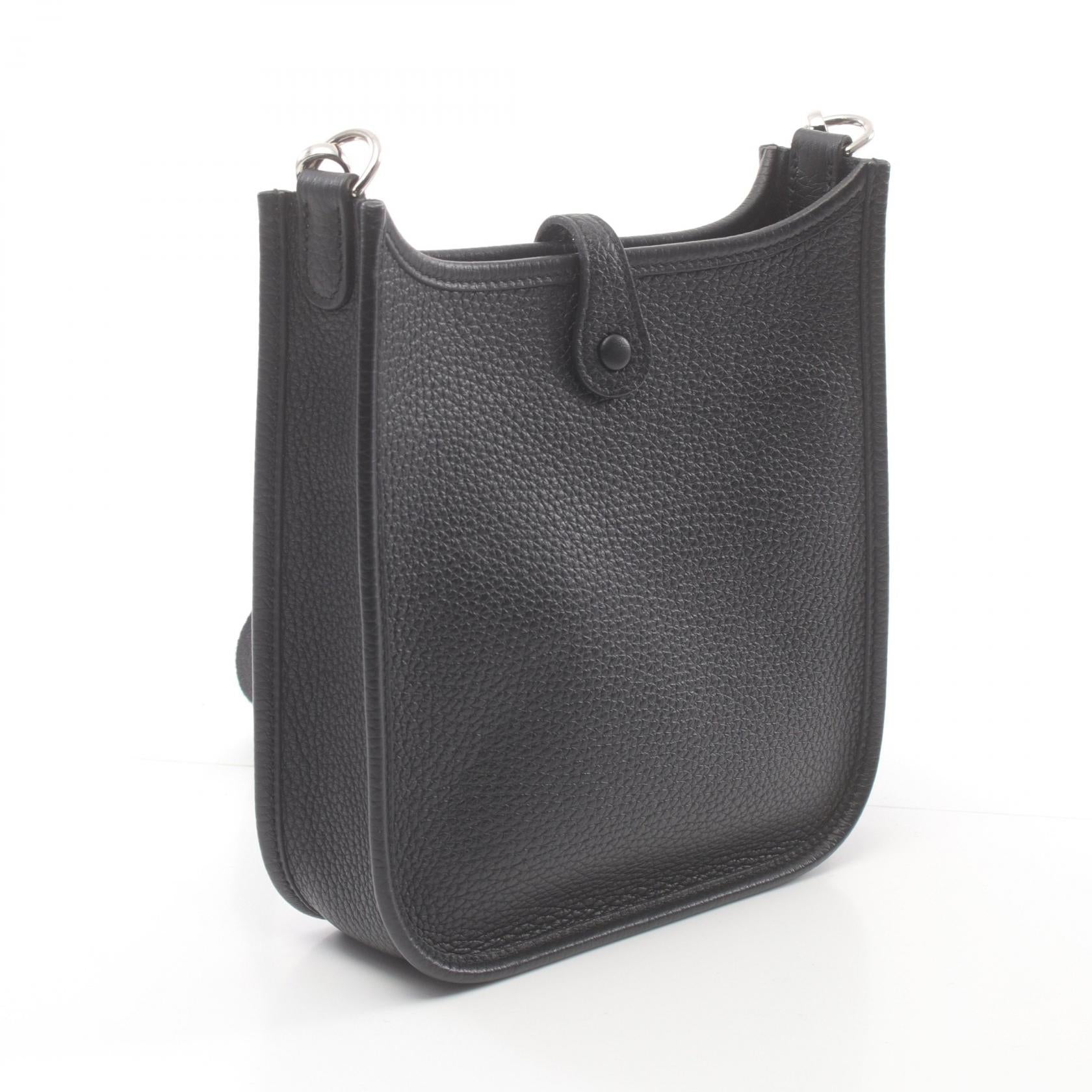 Hermes Evelyne TPM Amazon Shoulder Bag Black