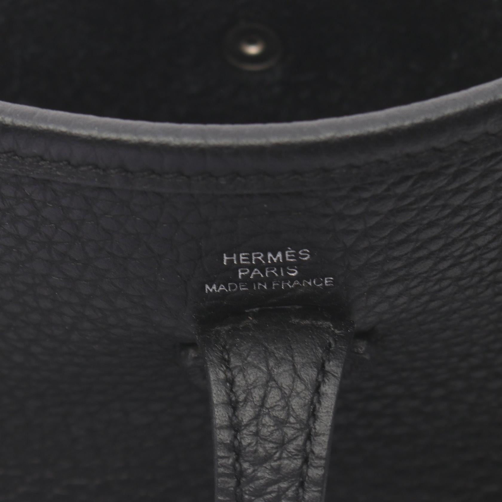 Hermes Evelyne TPM Amazon Shoulder Bag Black