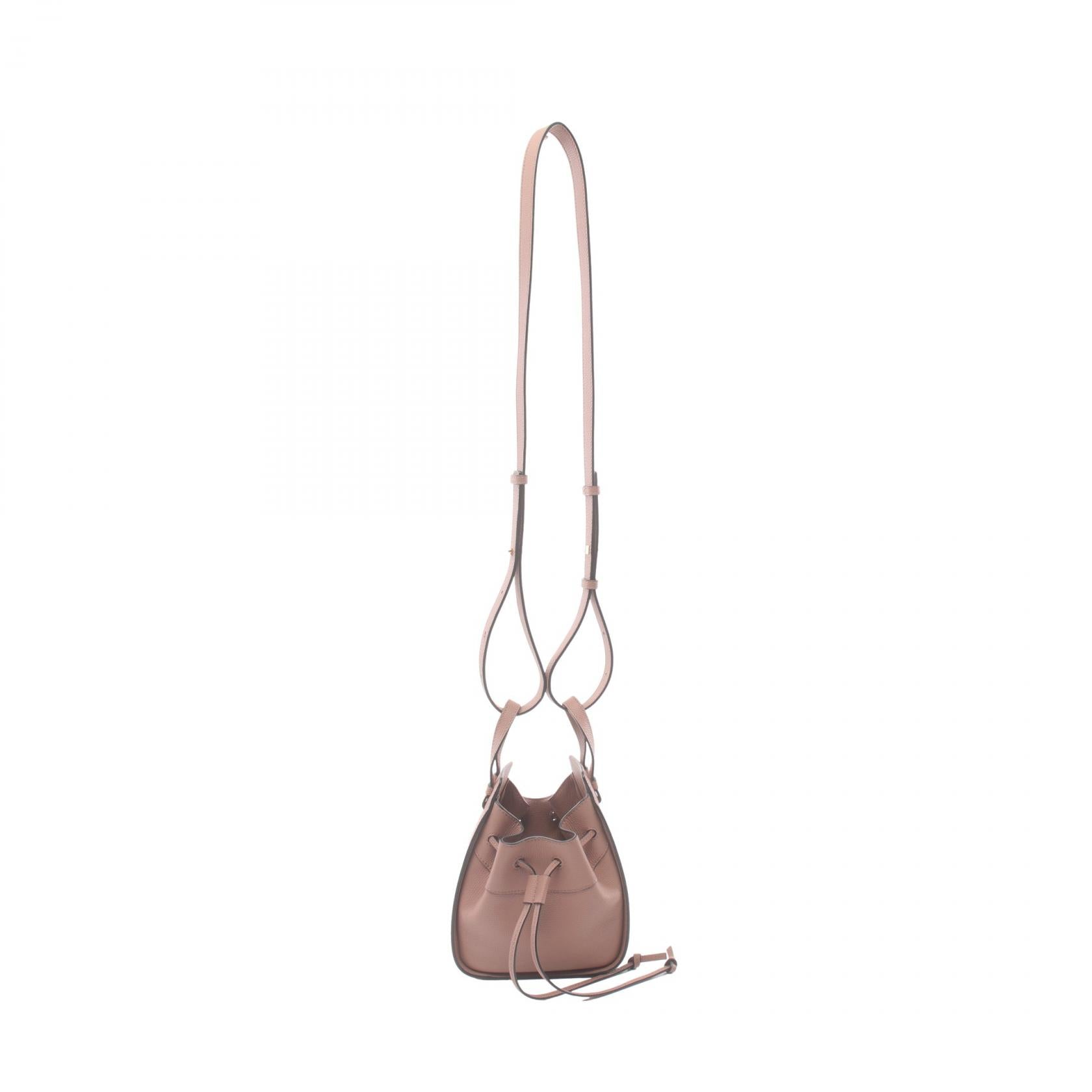 Loewe Leather Hammock Mini Drawstring Handbag