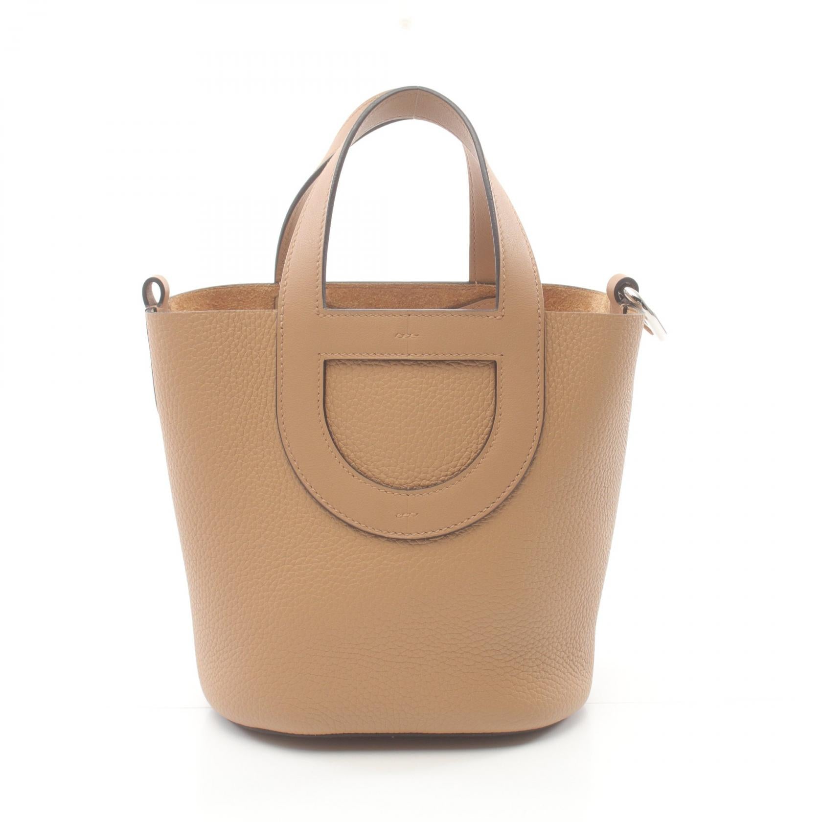 Hermes In The Loop PM Chai Handbag Beige