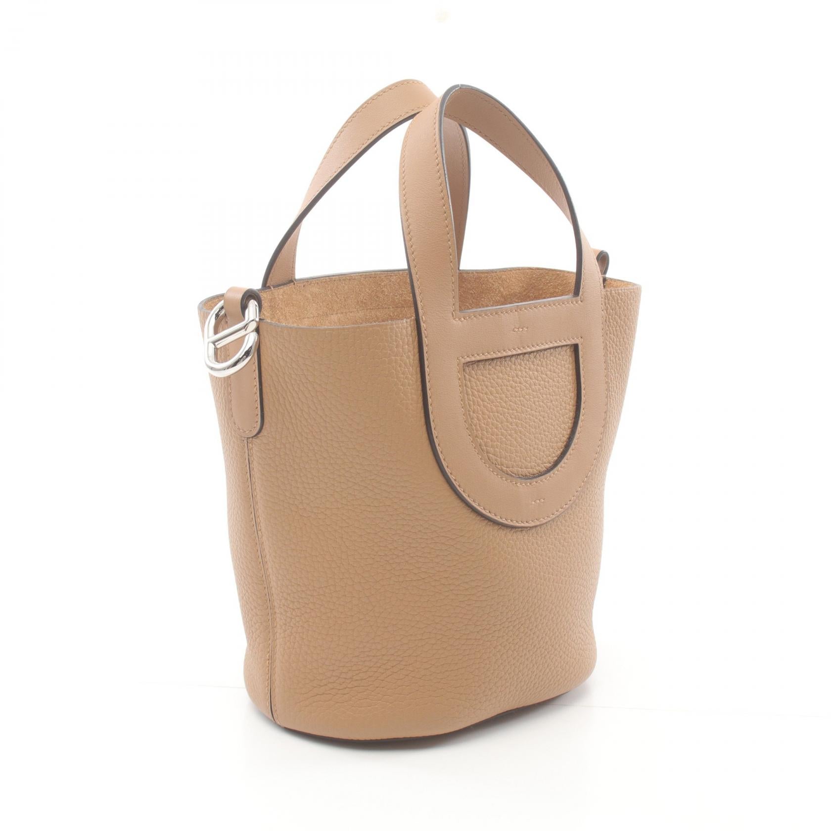 Hermes In The Loop PM Chai Handbag Beige