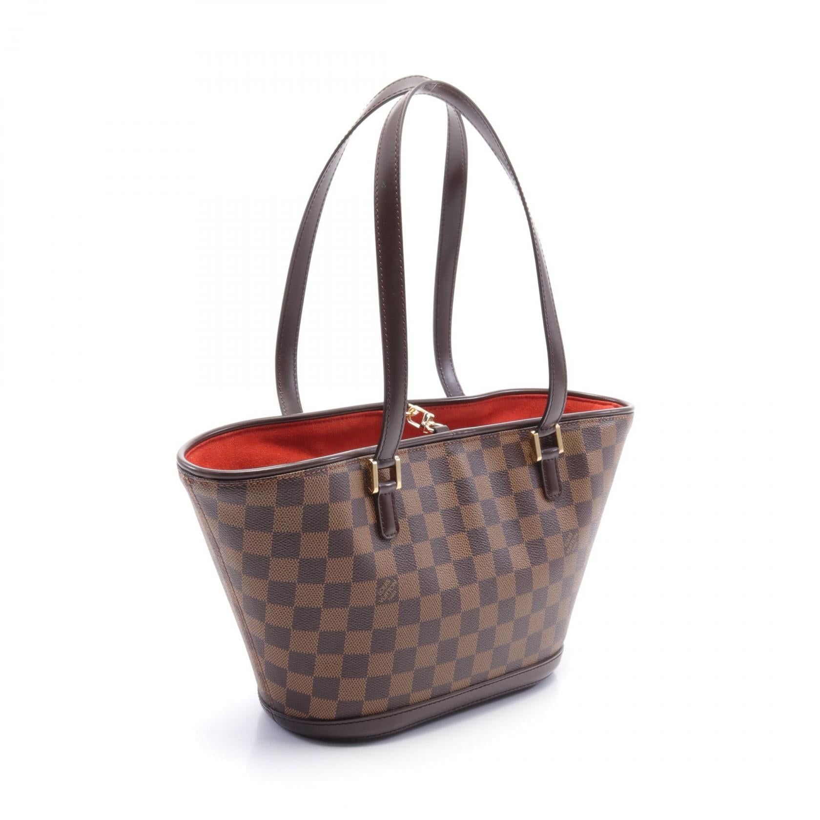 Louis Vuitton Manosque PM Damier Ebene Tote Bag