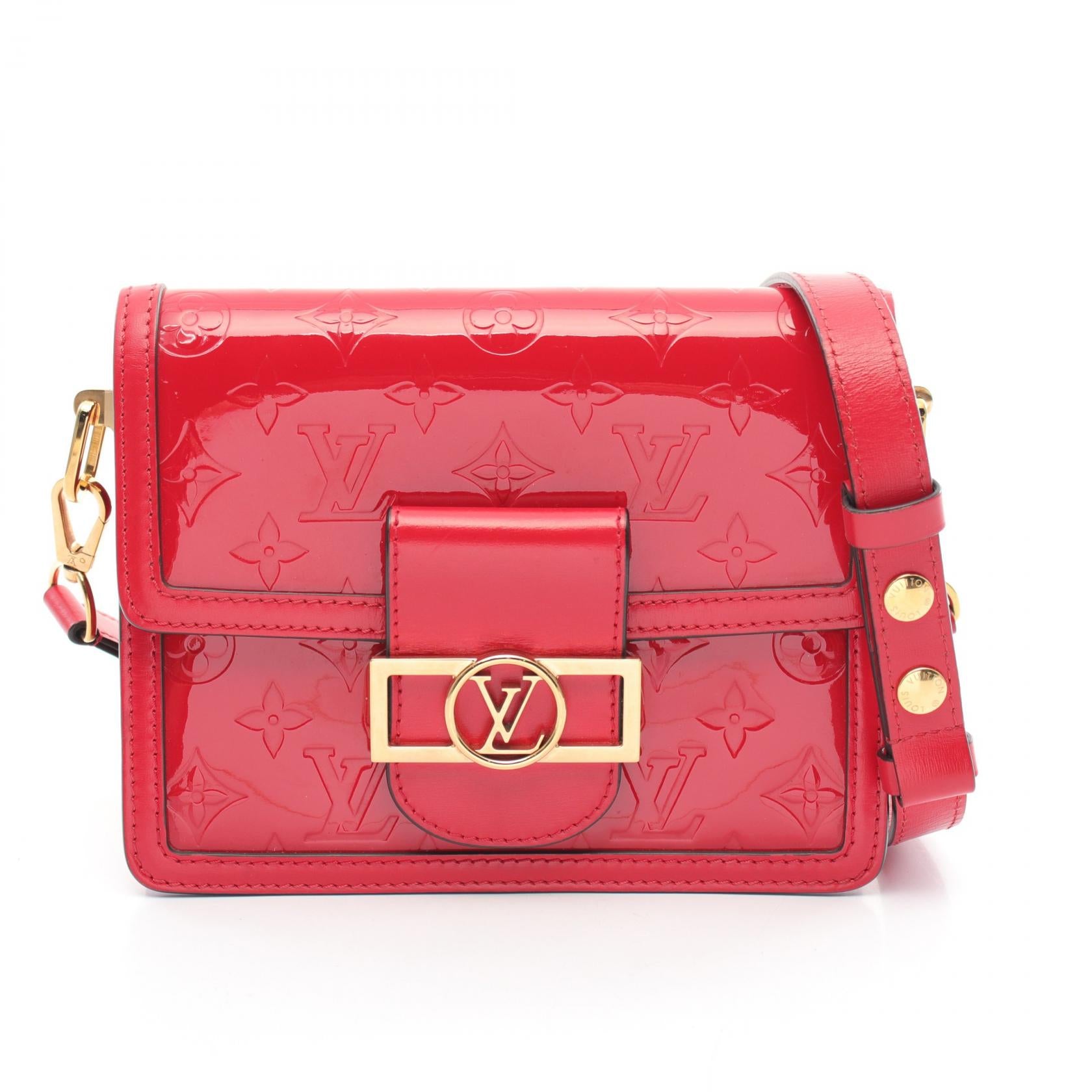 Louis Vuitton Dauphine Mini Monogram Vernis Bag