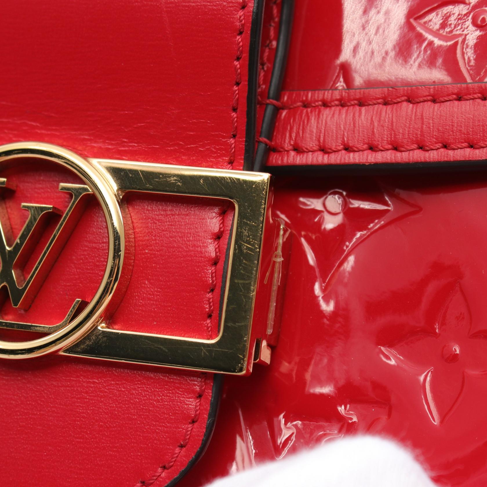 Louis Vuitton Dauphine Mini Monogram Vernis Bag