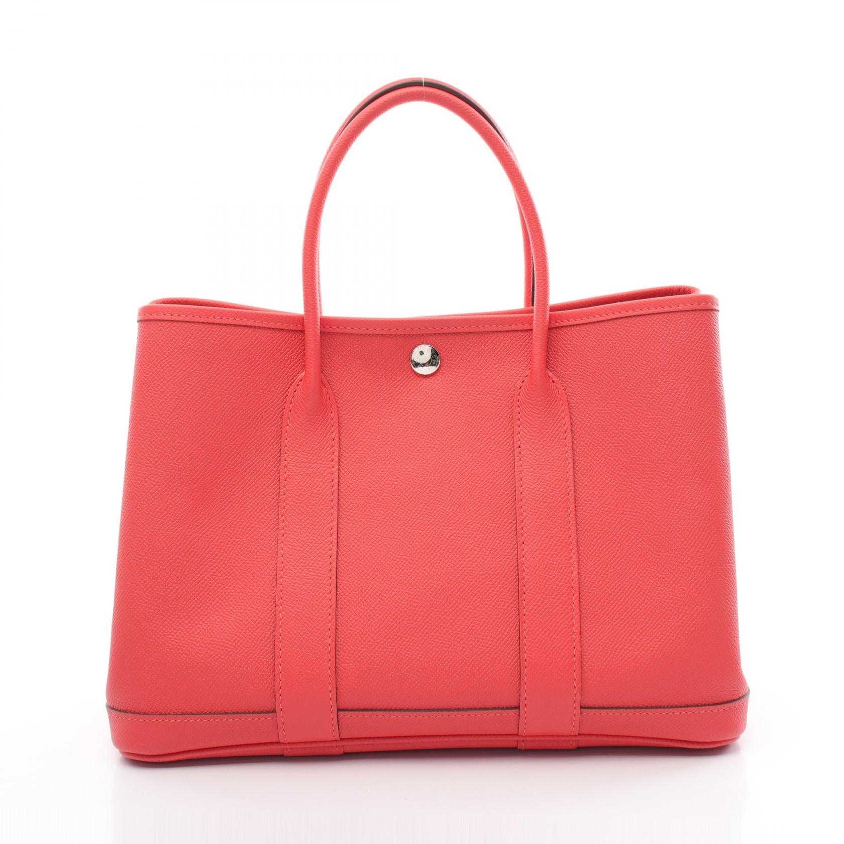 Hermes Garden Party TPM Tote Bag Red