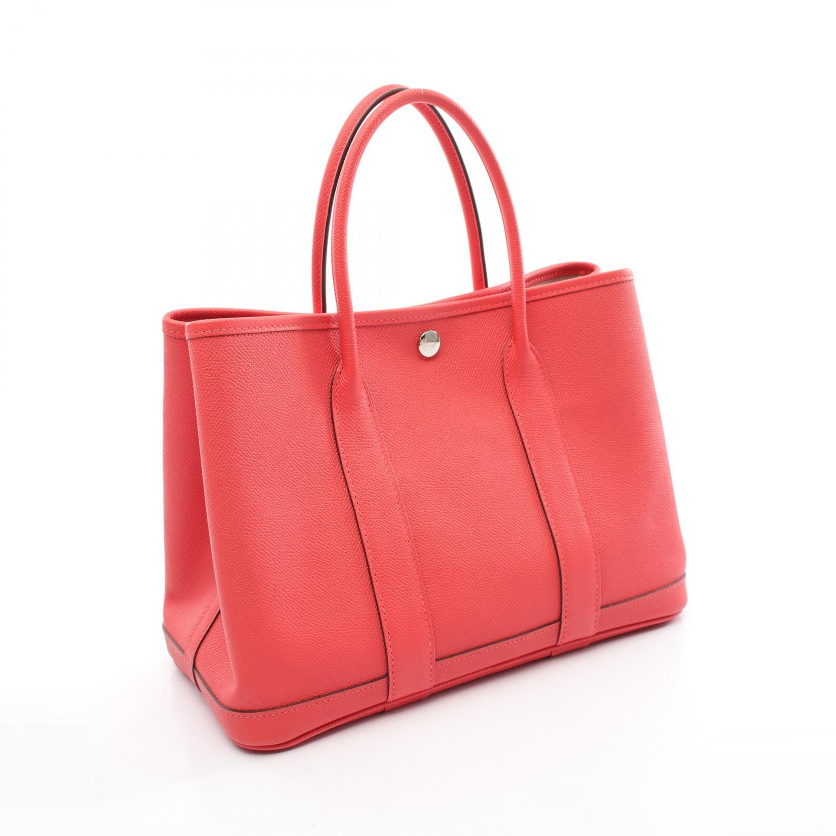 Hermes Garden Party TPM Tote Bag Red