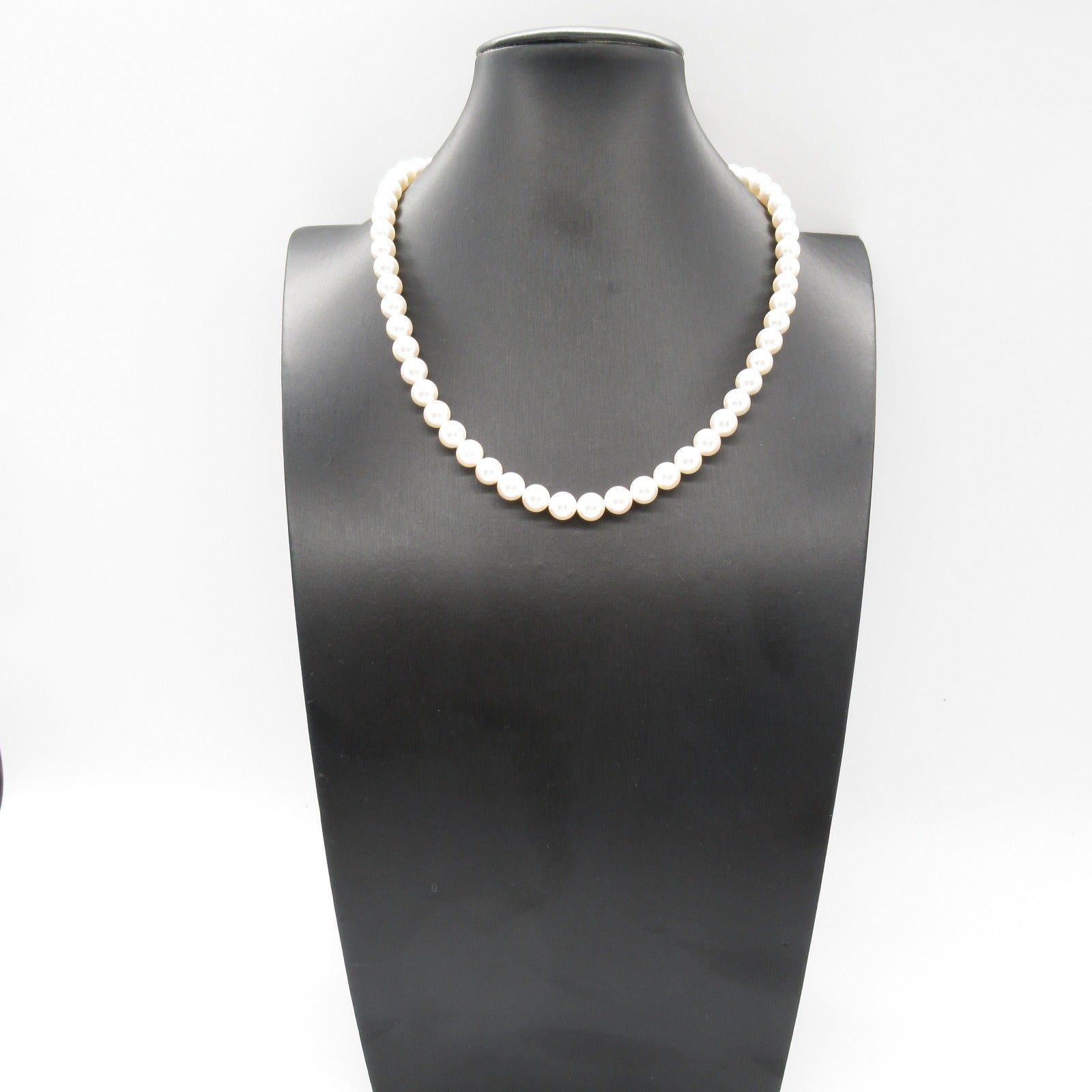 Tasaki Akoya Pearl Silver Necklace