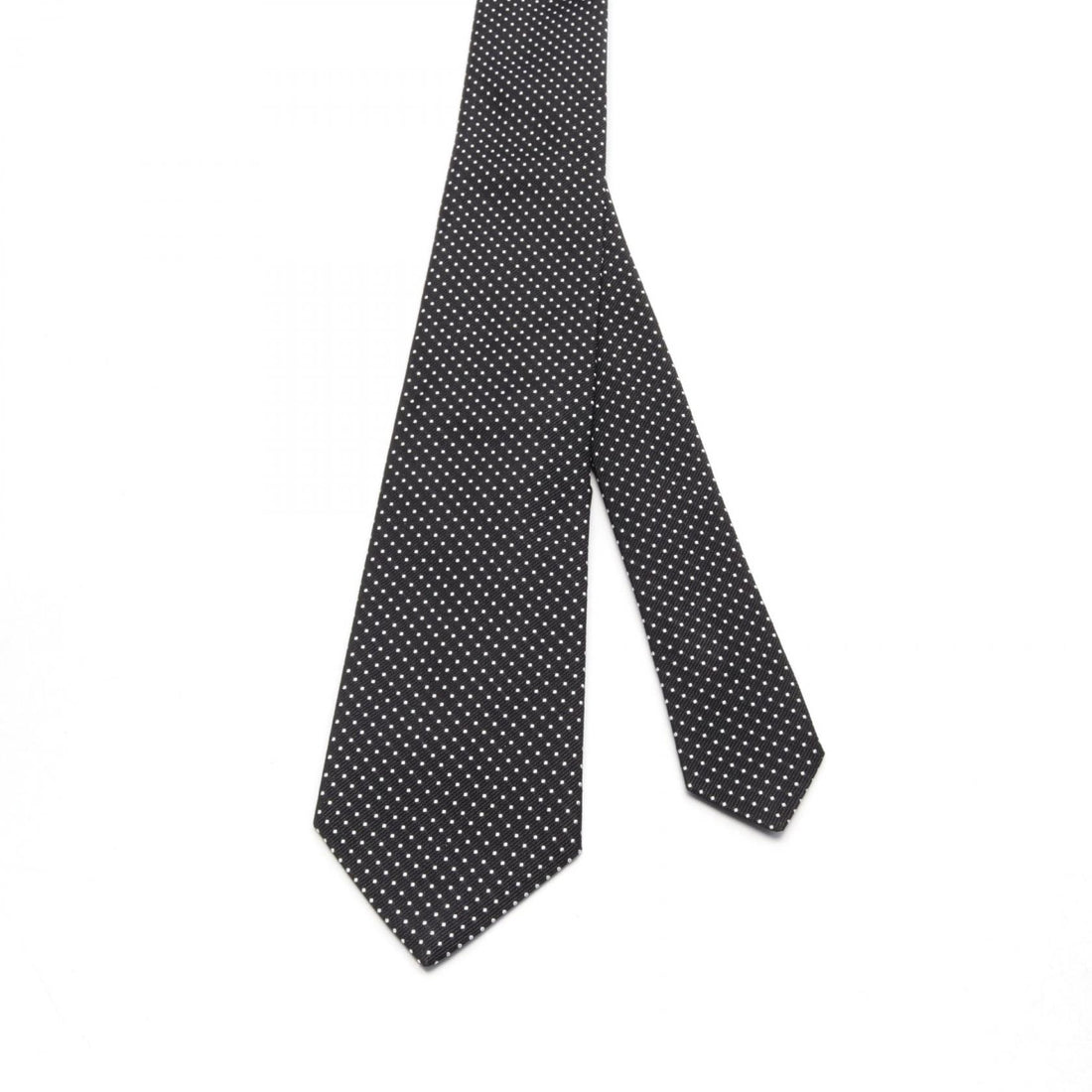 Emporio Armani Silk Tie Black/White