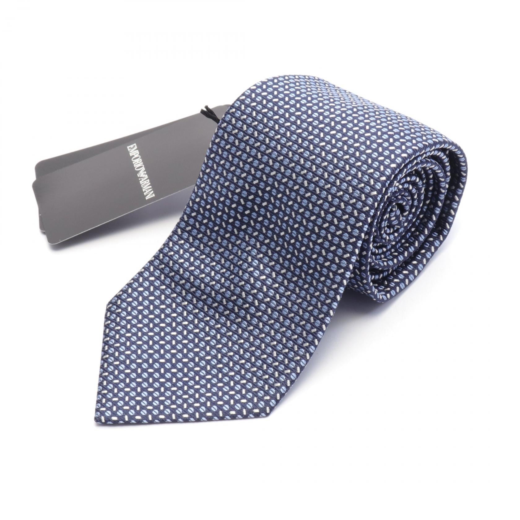 Emporio Armani Silk Tie Navy/Blue