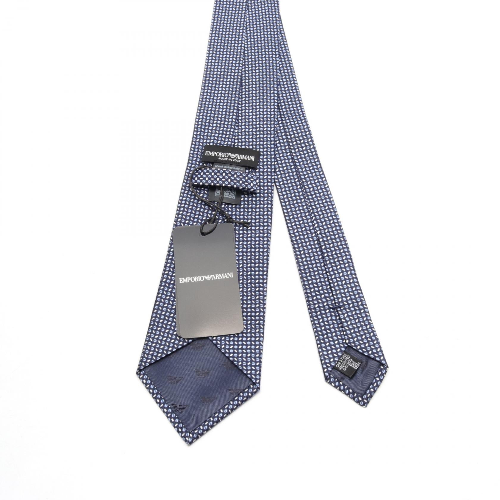 Emporio Armani Silk Tie Navy/Blue