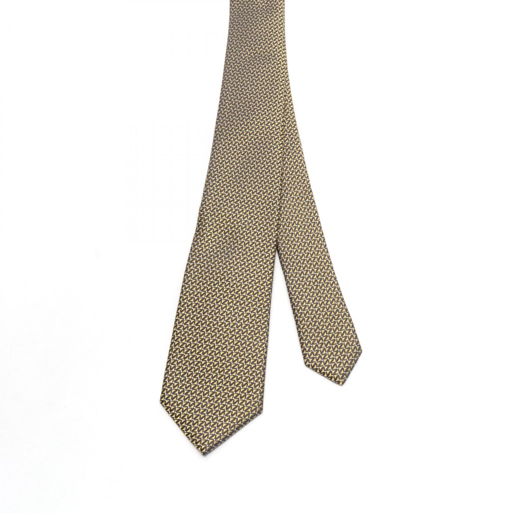 Emporio Armani Silk Tie Yellow/Black