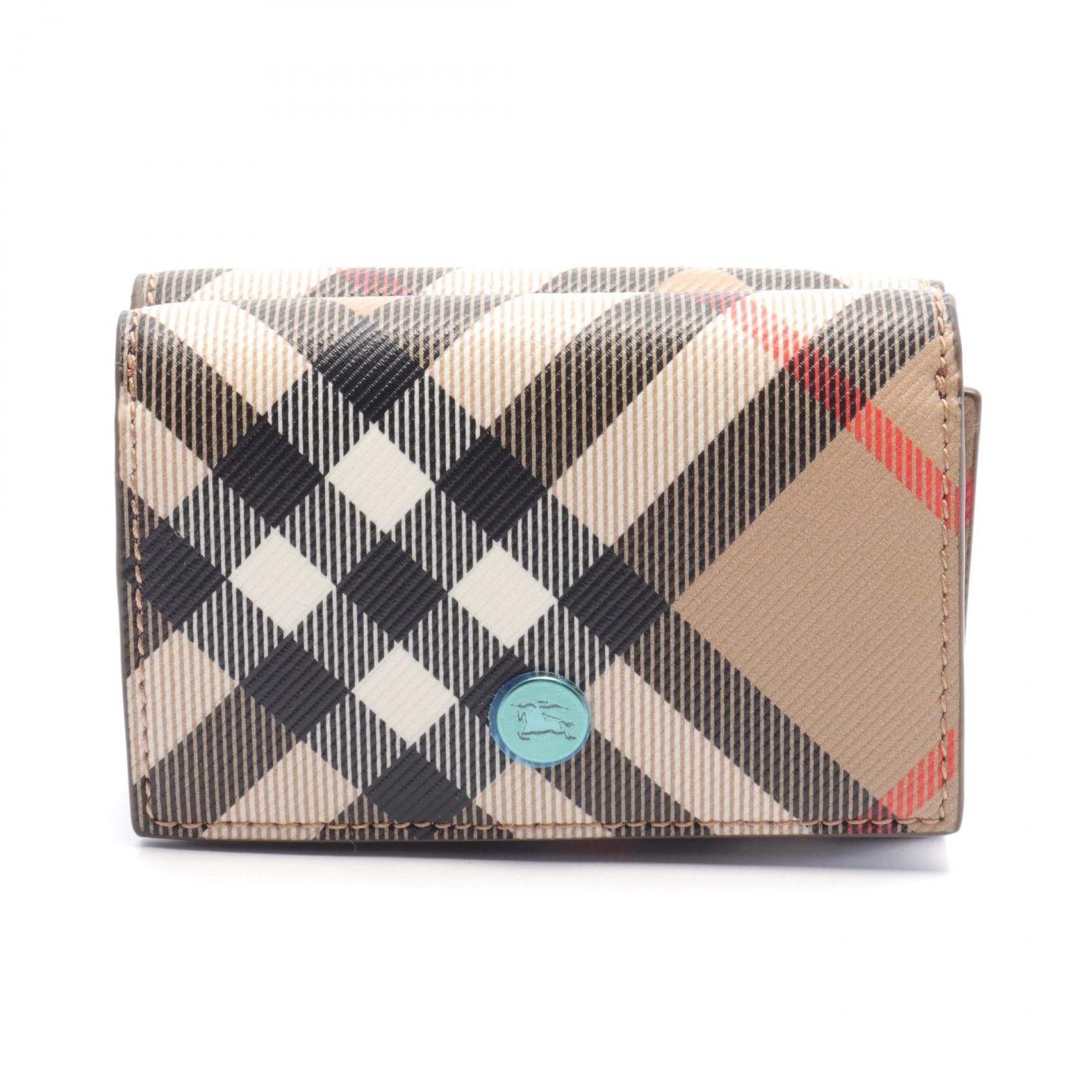 Burberry Vintage Check Trifold Wallet