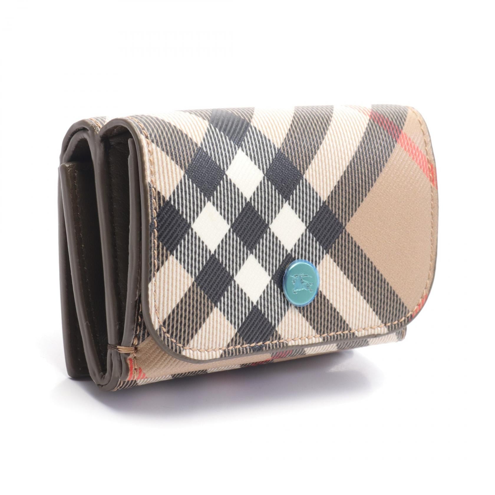 Burberry Vintage Check Trifold Wallet