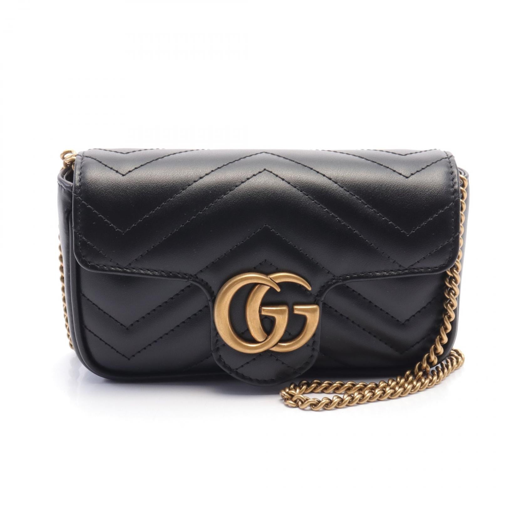 Gucci GG Marmont Super Mini Leather Bag