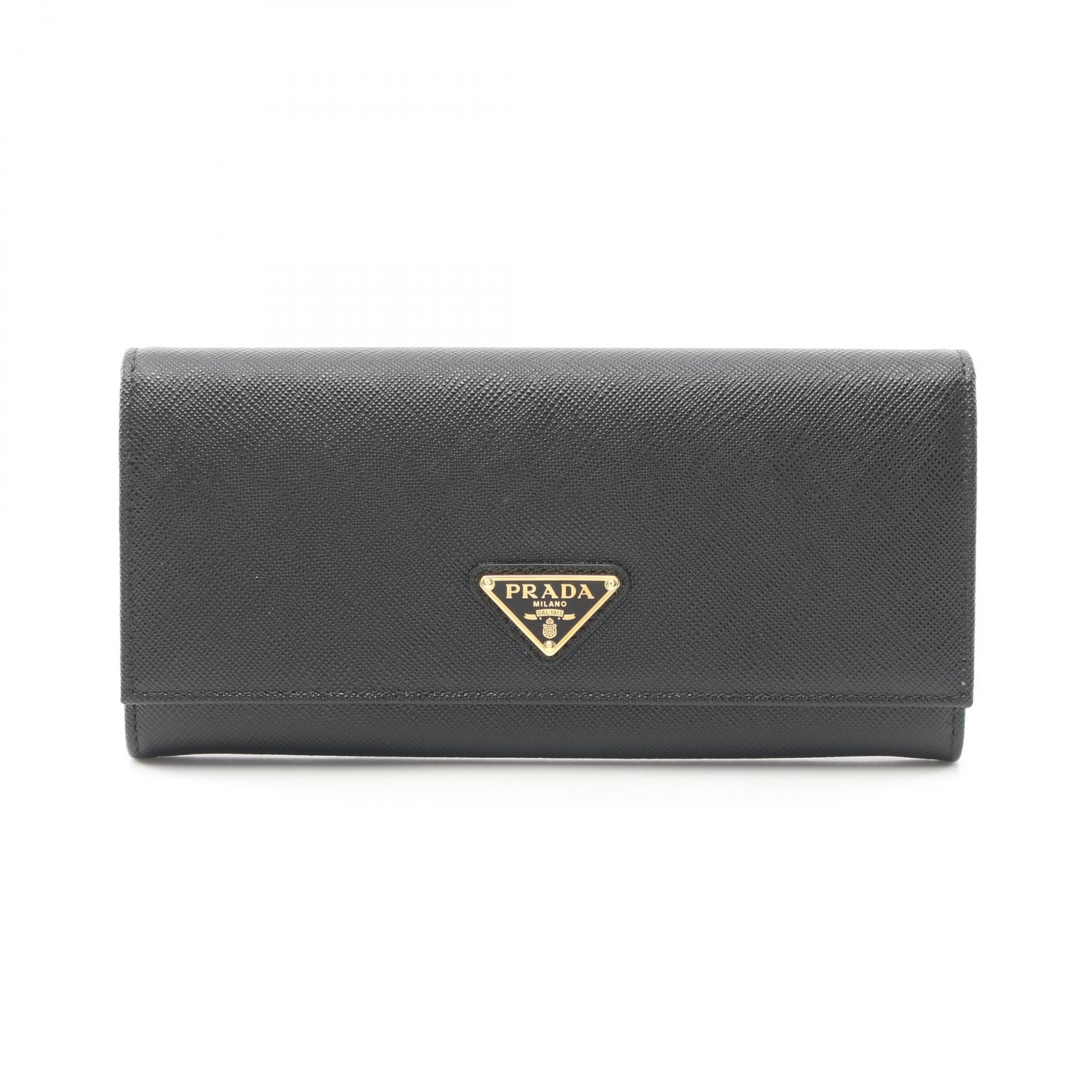 Prada Saffiano Leather Bifold Long Wallet