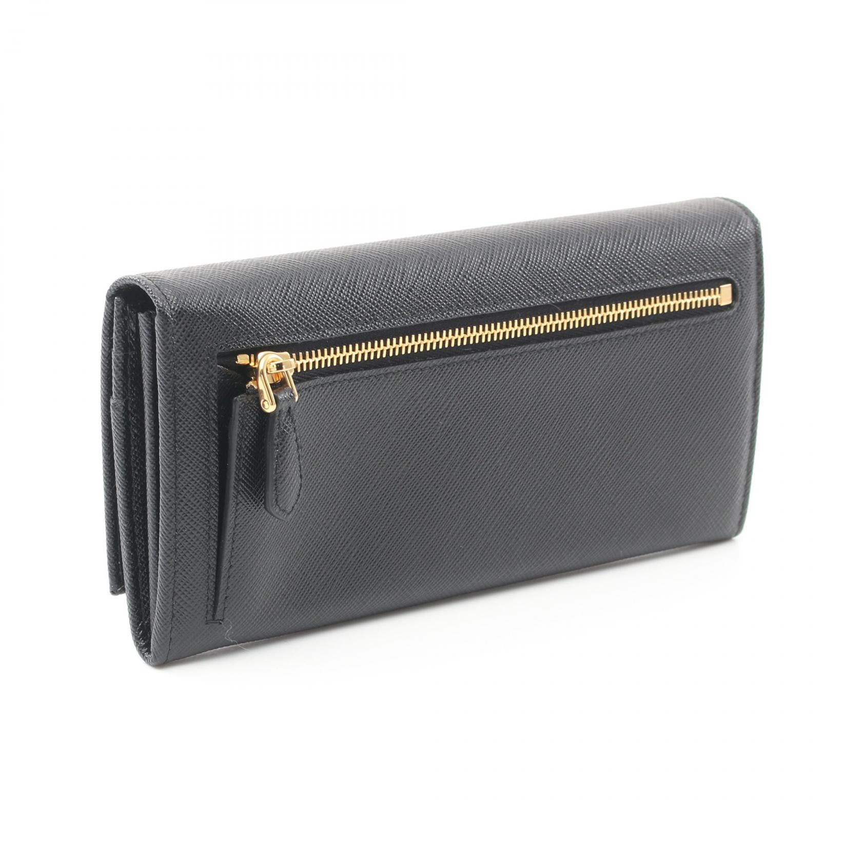 Prada Saffiano Leather Bifold Long Wallet