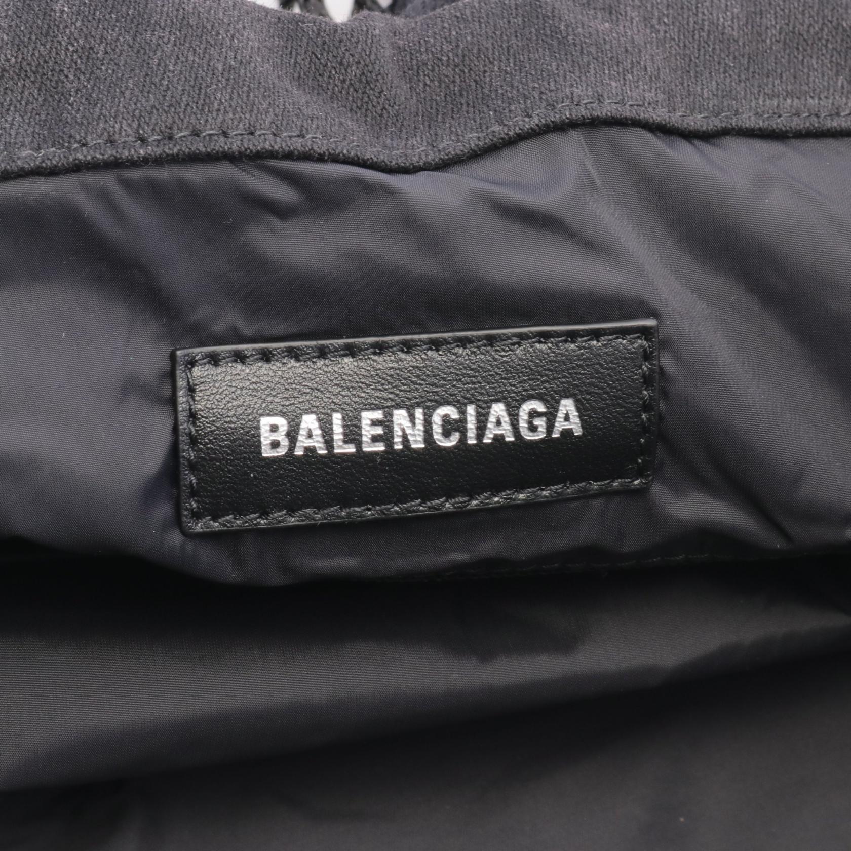 Balenciaga 24/7 Medium Tote Bag Denim Nylon