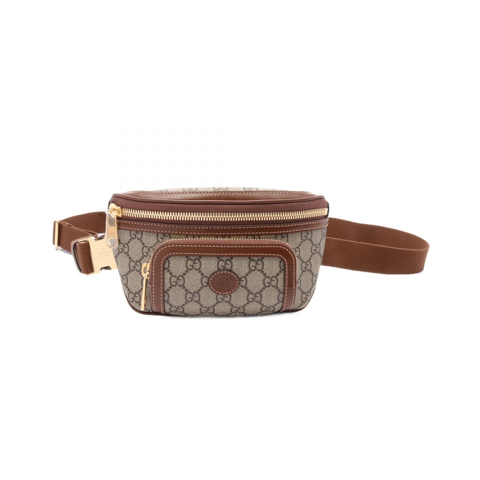 Gucci Interlocking G GG Supreme Belt Bag