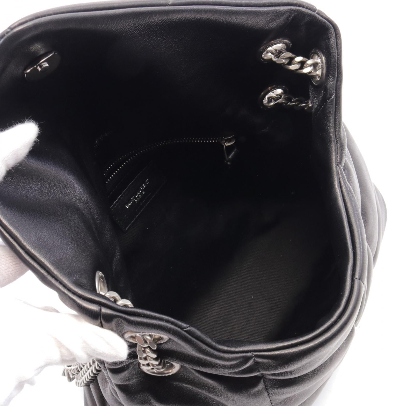 Saint Laurent Loulou Puffer Leather Shoulder Bag