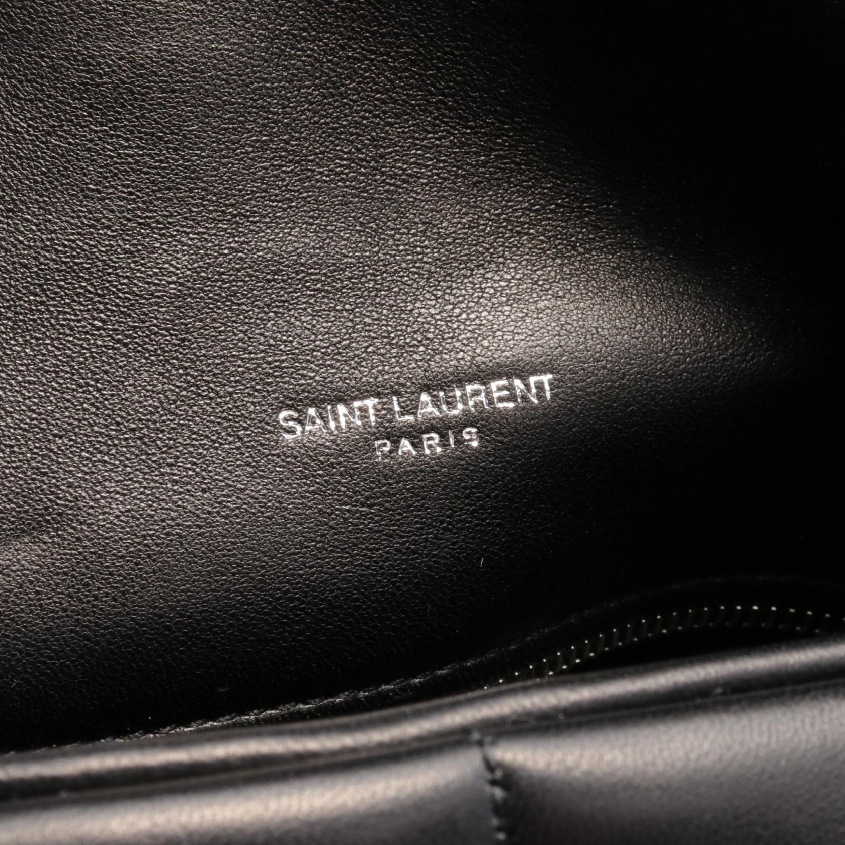 Saint Laurent Loulou Puffer Leather Shoulder Bag