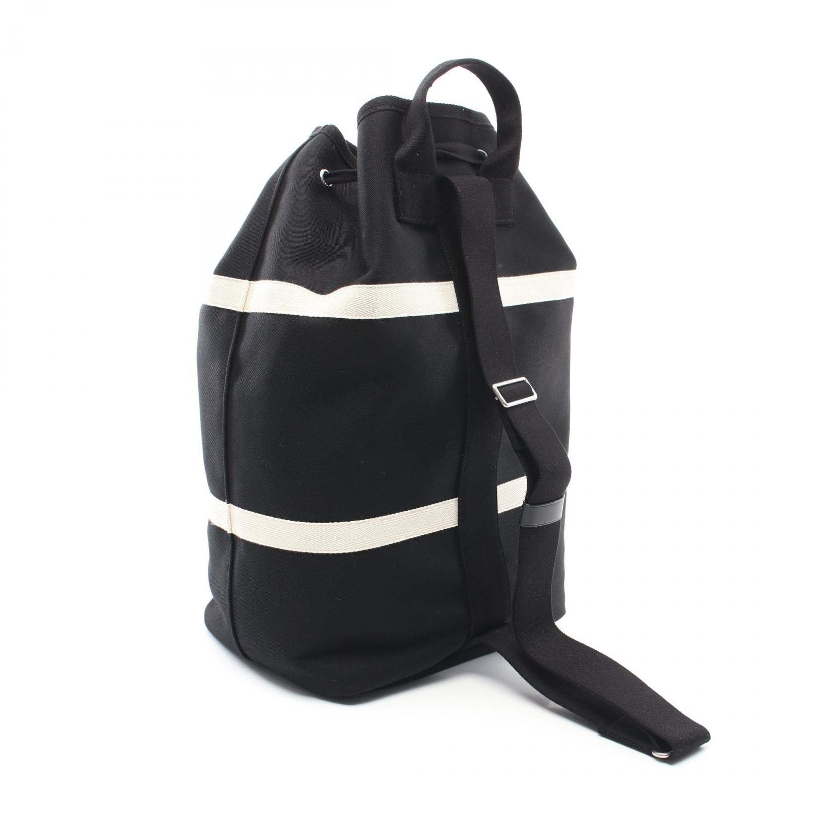 Saint Laurent Canvas Rive Gauche Sling Backpack