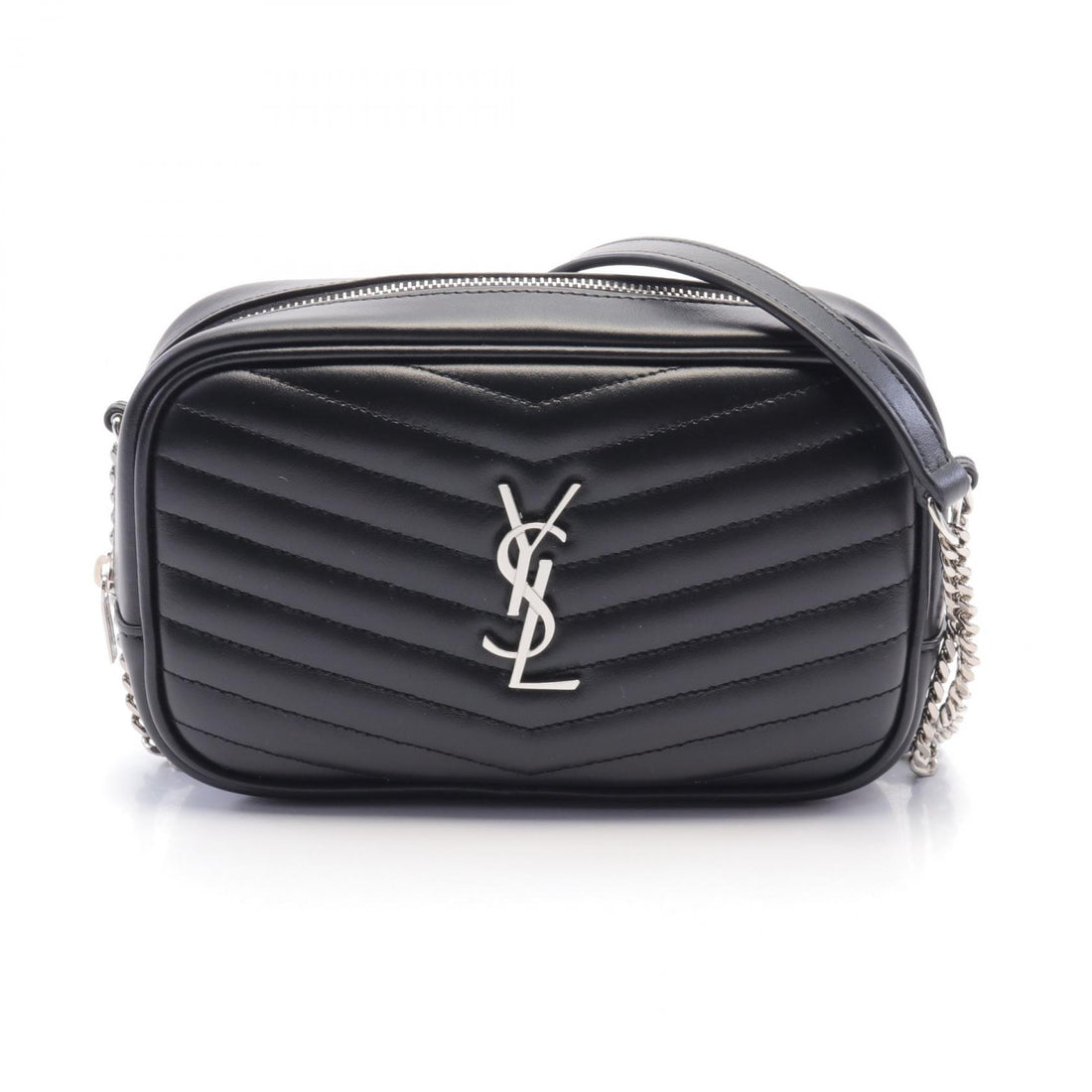 Saint Laurent Lou Mini Leather Shoulder Bag