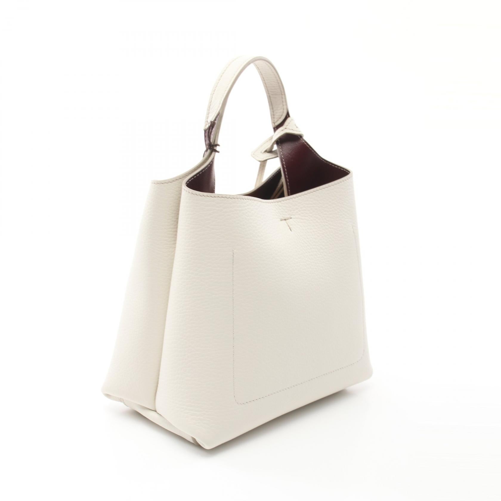 Tod's Leather Handbag White XBWAPAA9100QNK9P09