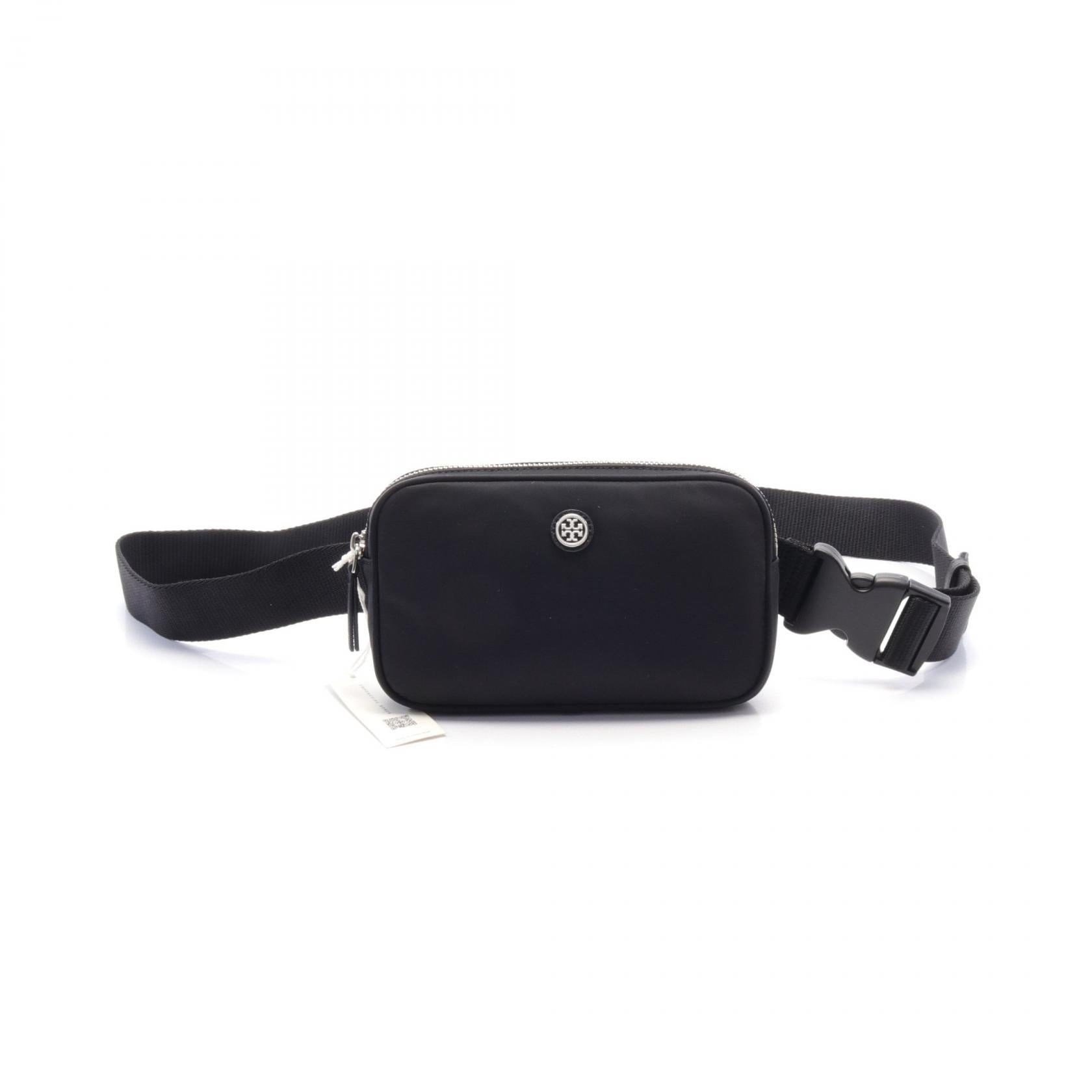 Tory Burch Virginia Nylon Belt Bag Black