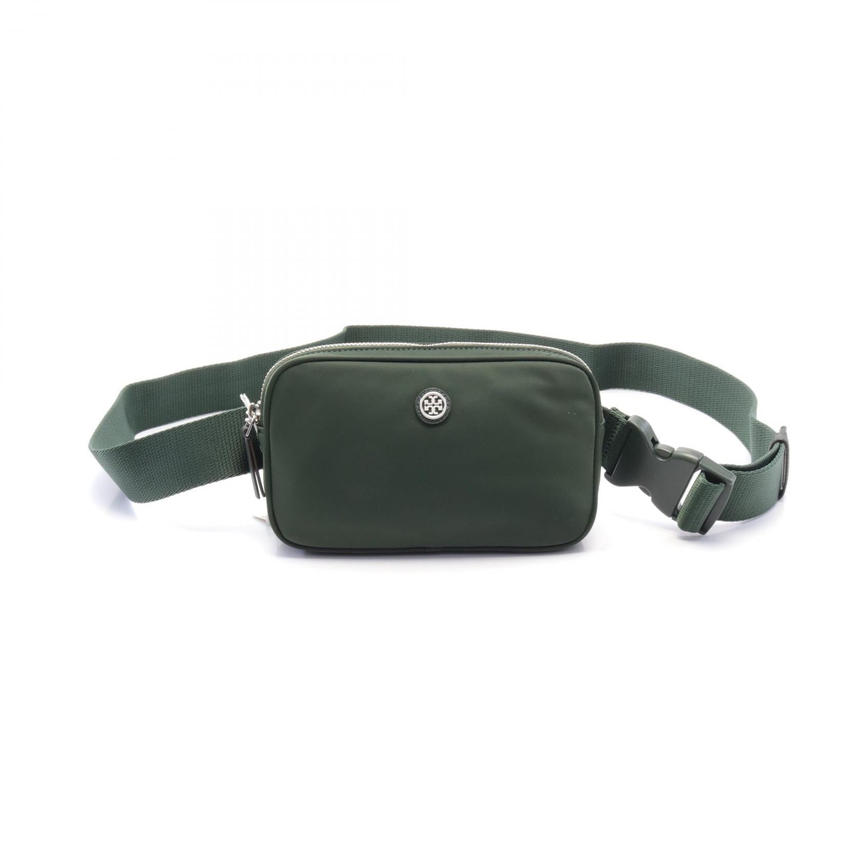 Tory Burch Virginia Nylon Belt Bag Green