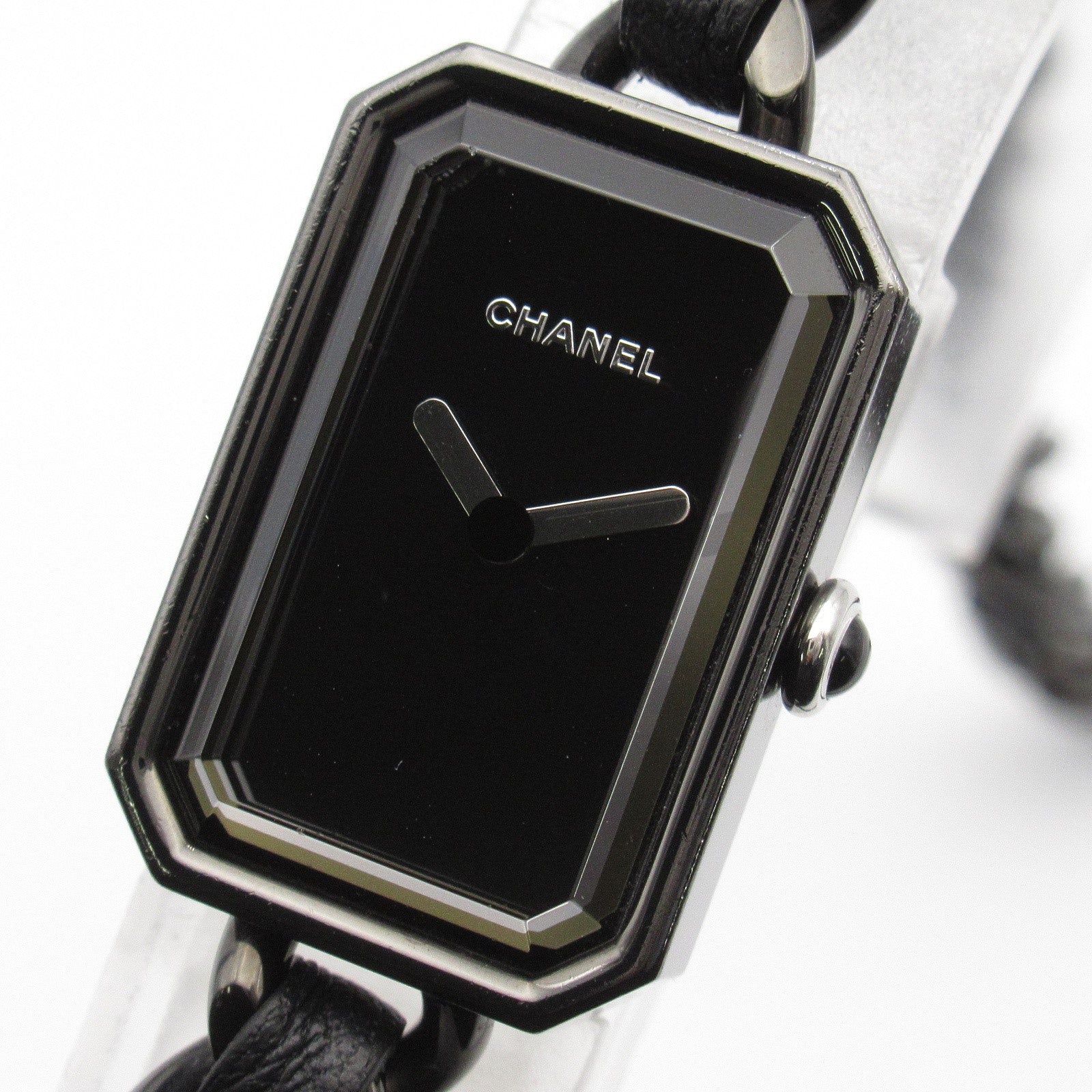 Chanel Premiere Rock Watch Stainless Steel Leather