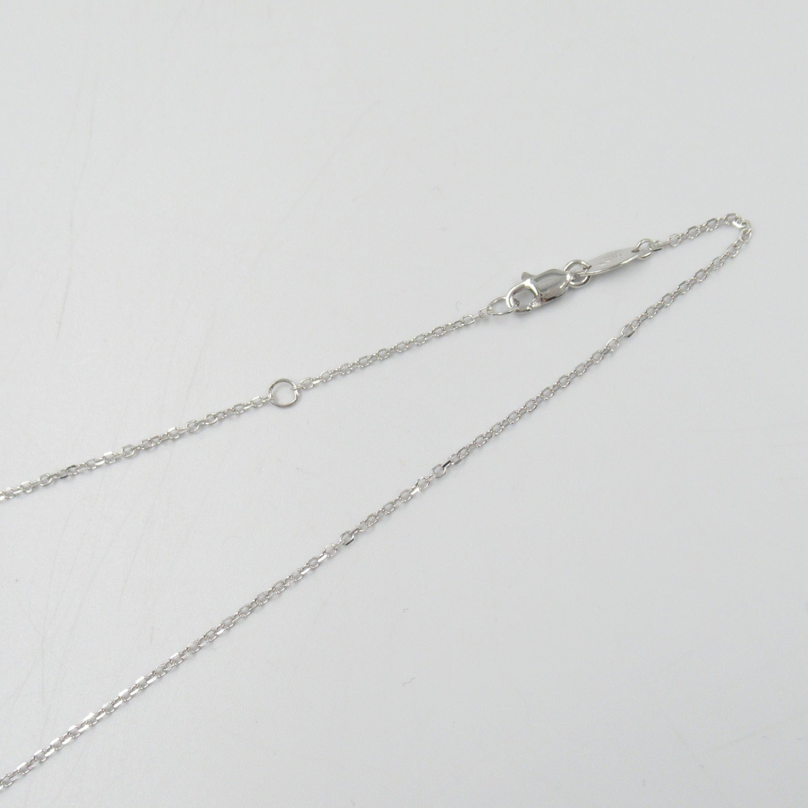 K18WG White Gold Diamond Necklace