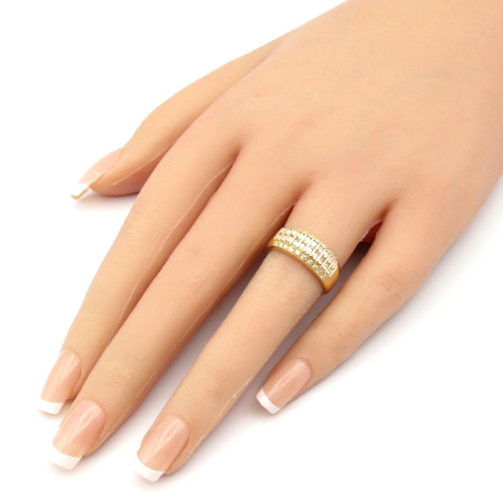 K18 Yellow Gold Diamond Ring Jewelry