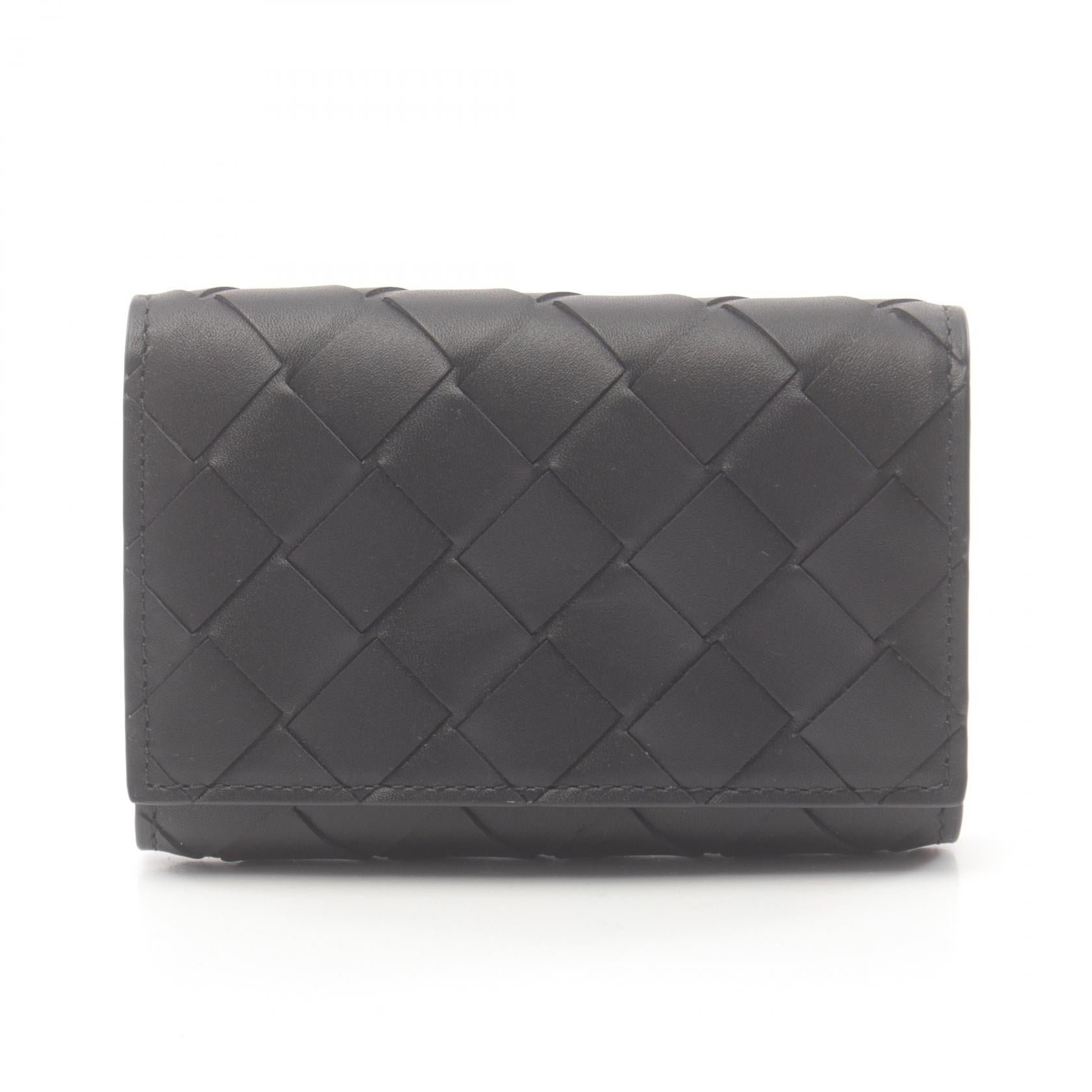 Bottega Veneta Intrecciato Leather Key Case