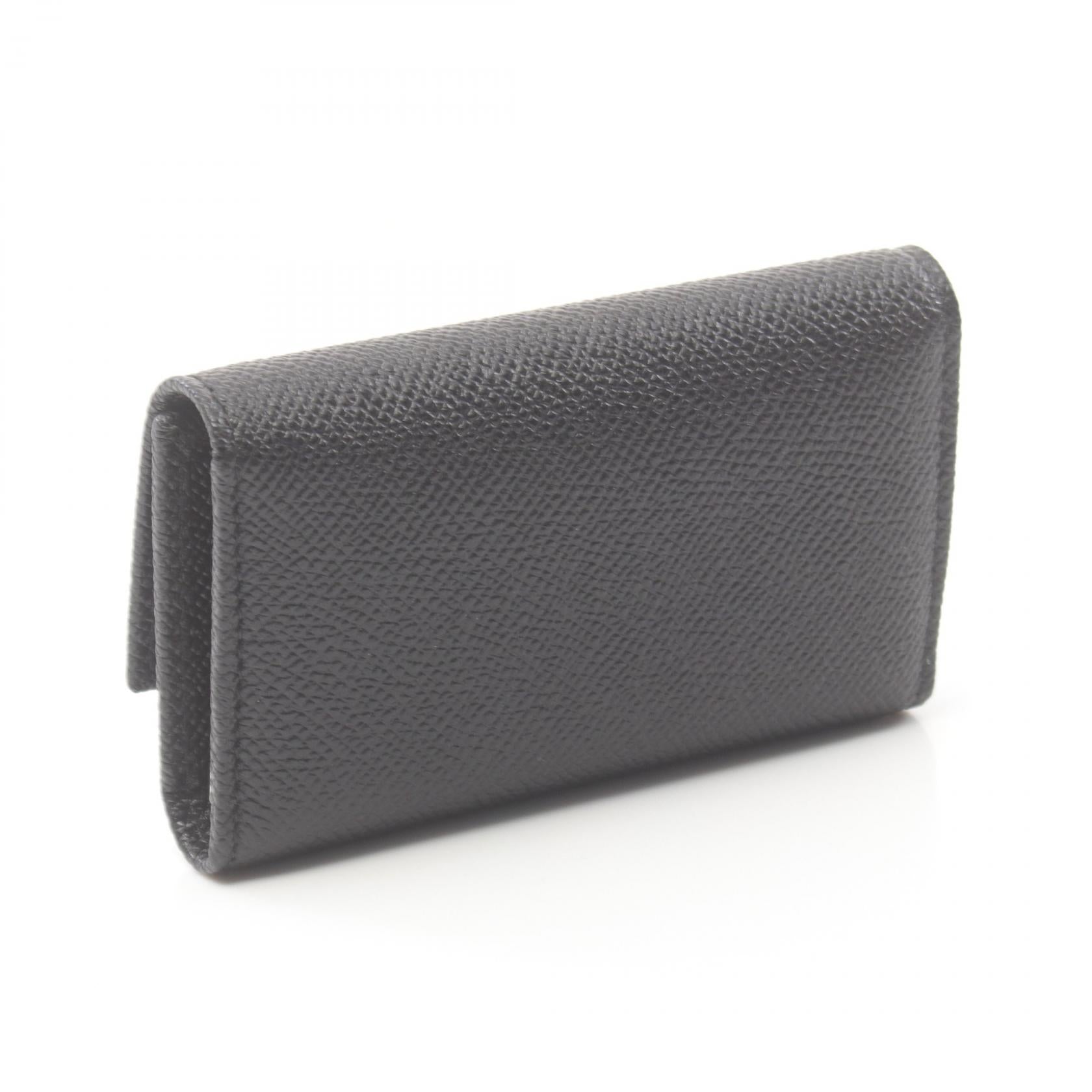 Bvlgari Leather Key Case Black