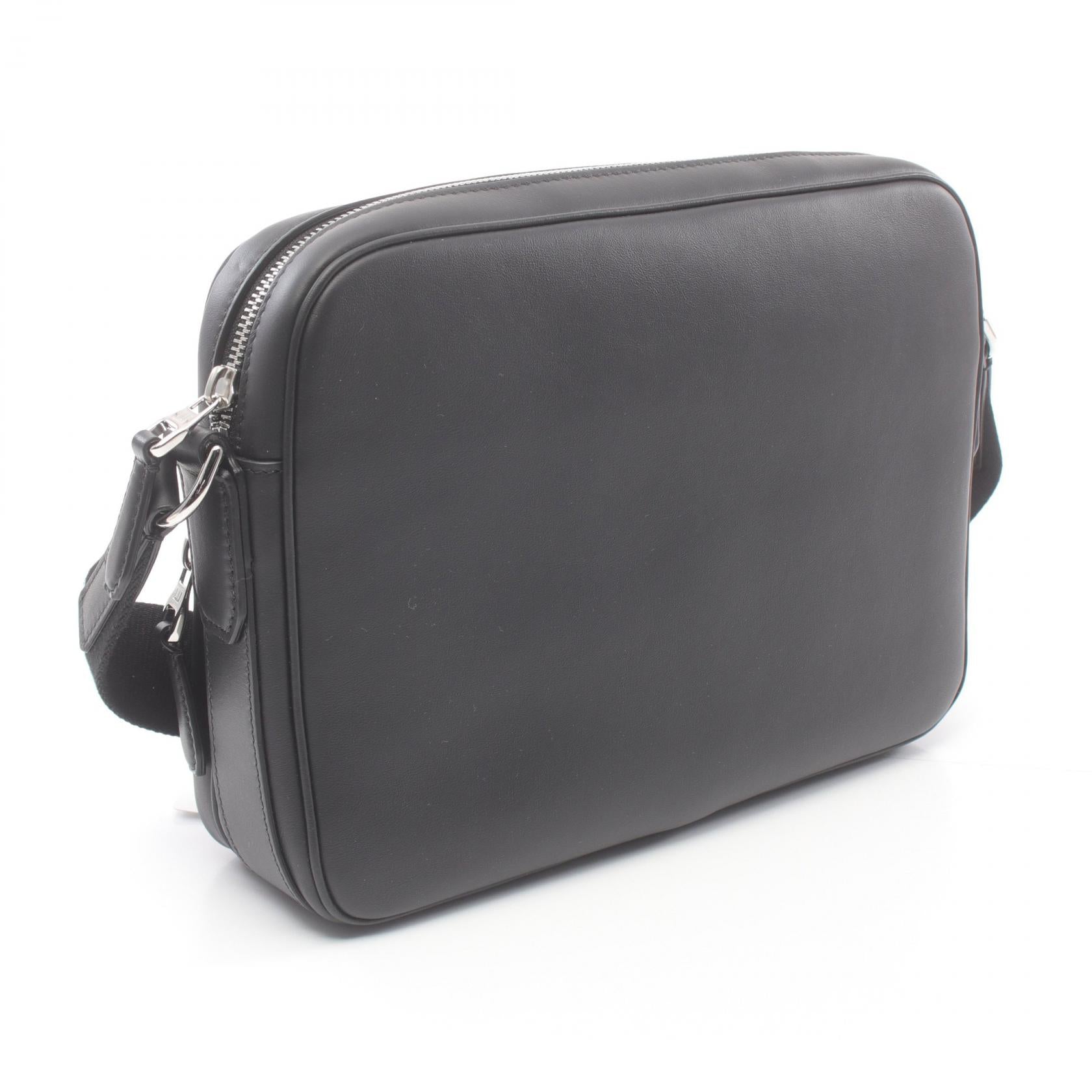 Dunhill Leather Shoulder Bag Black